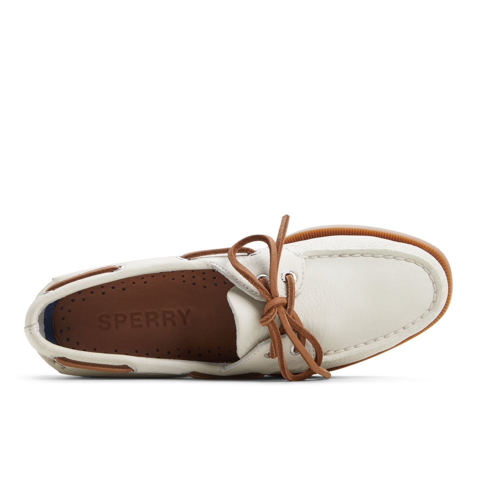 Authentic Original™ 2 Eye Boat Shoe White - 3 | Sperry