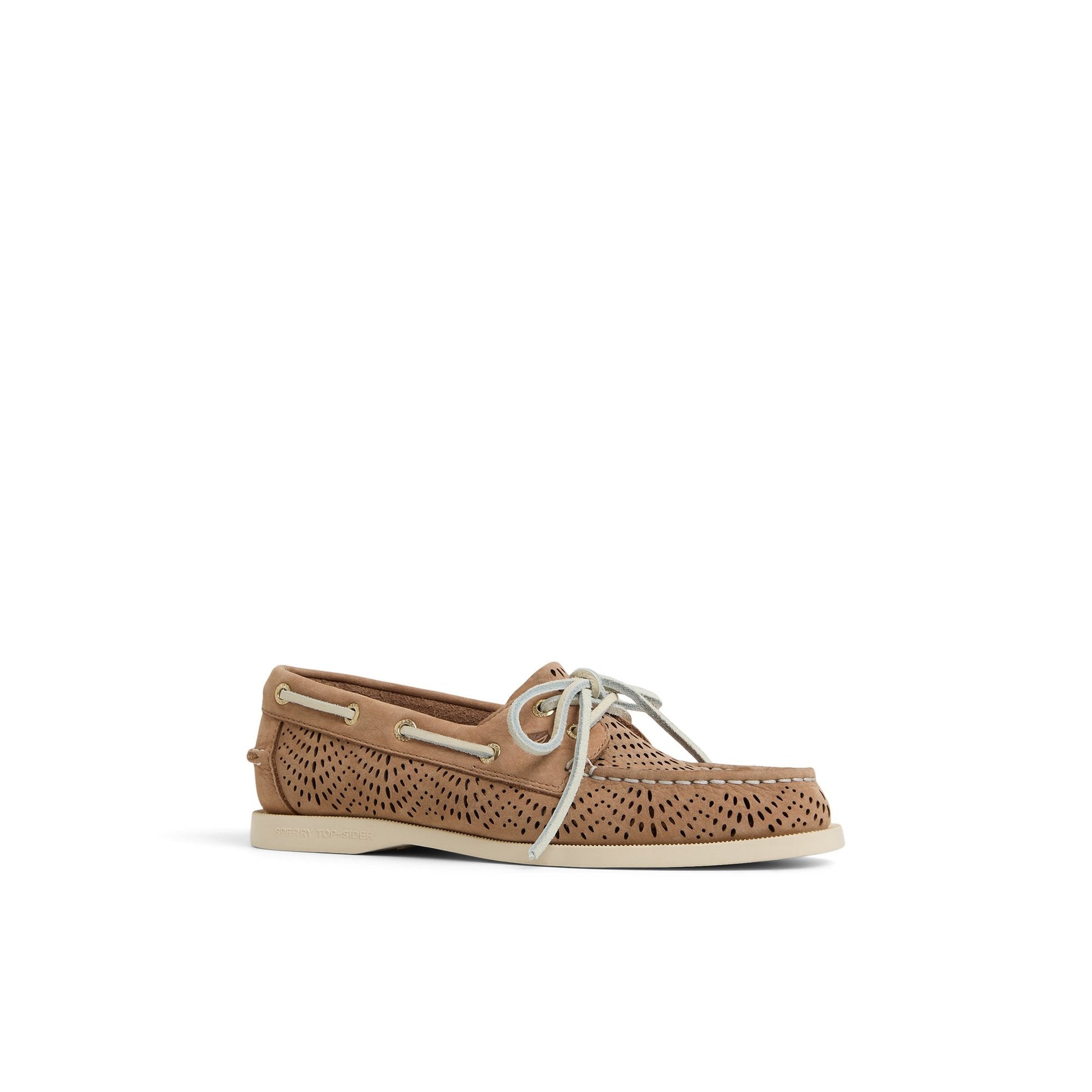 Authentic Original™ 2-Eye Lite Boat Shoe perf Medium Beige Women's Women | Sperry Sale