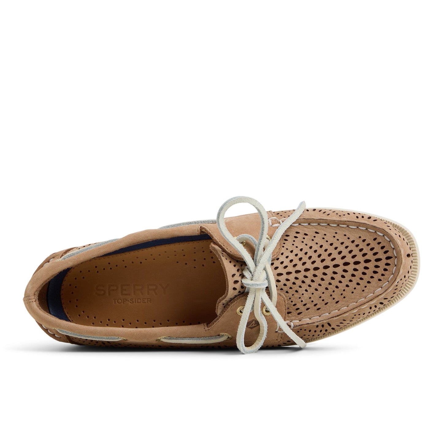 Authentic Original™ 2-Eye Lite Boat Shoe perf Medium Beige Women's Women | Sperry Sale
