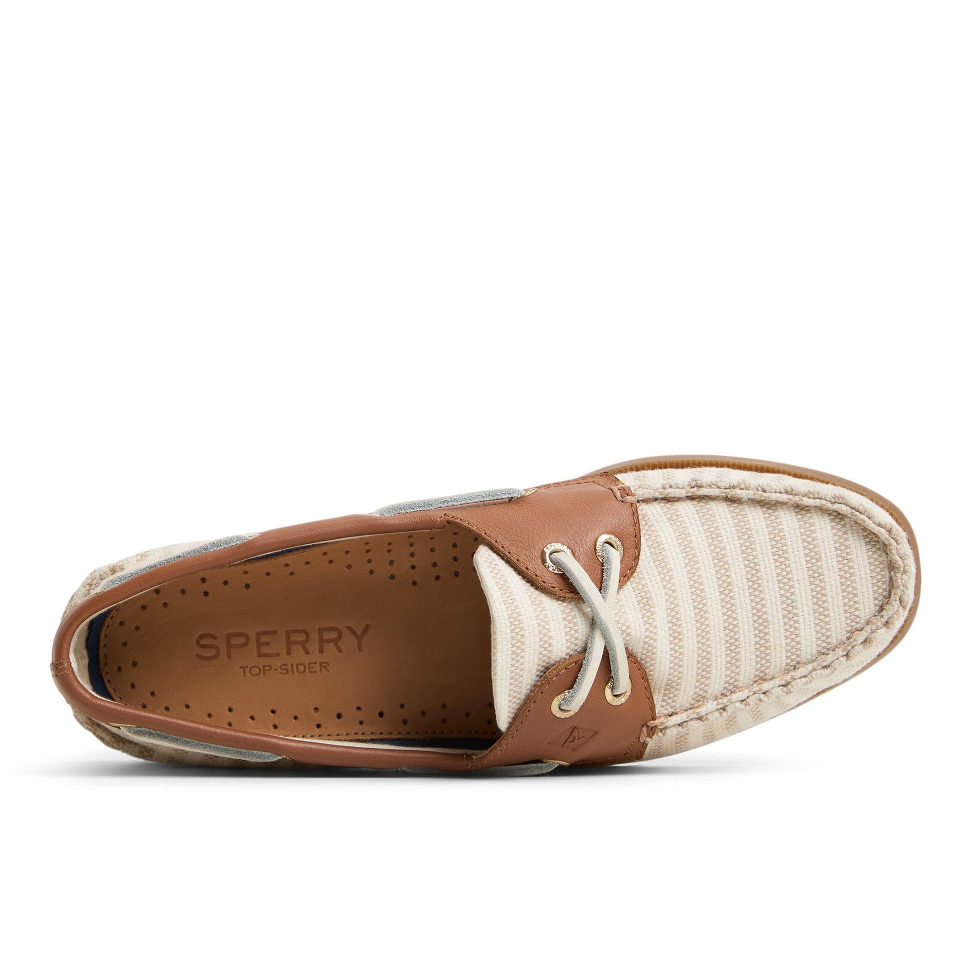 Authentic Original™ 2 Eye Boat Shoe White/Bone Women's Women | Sperry Online