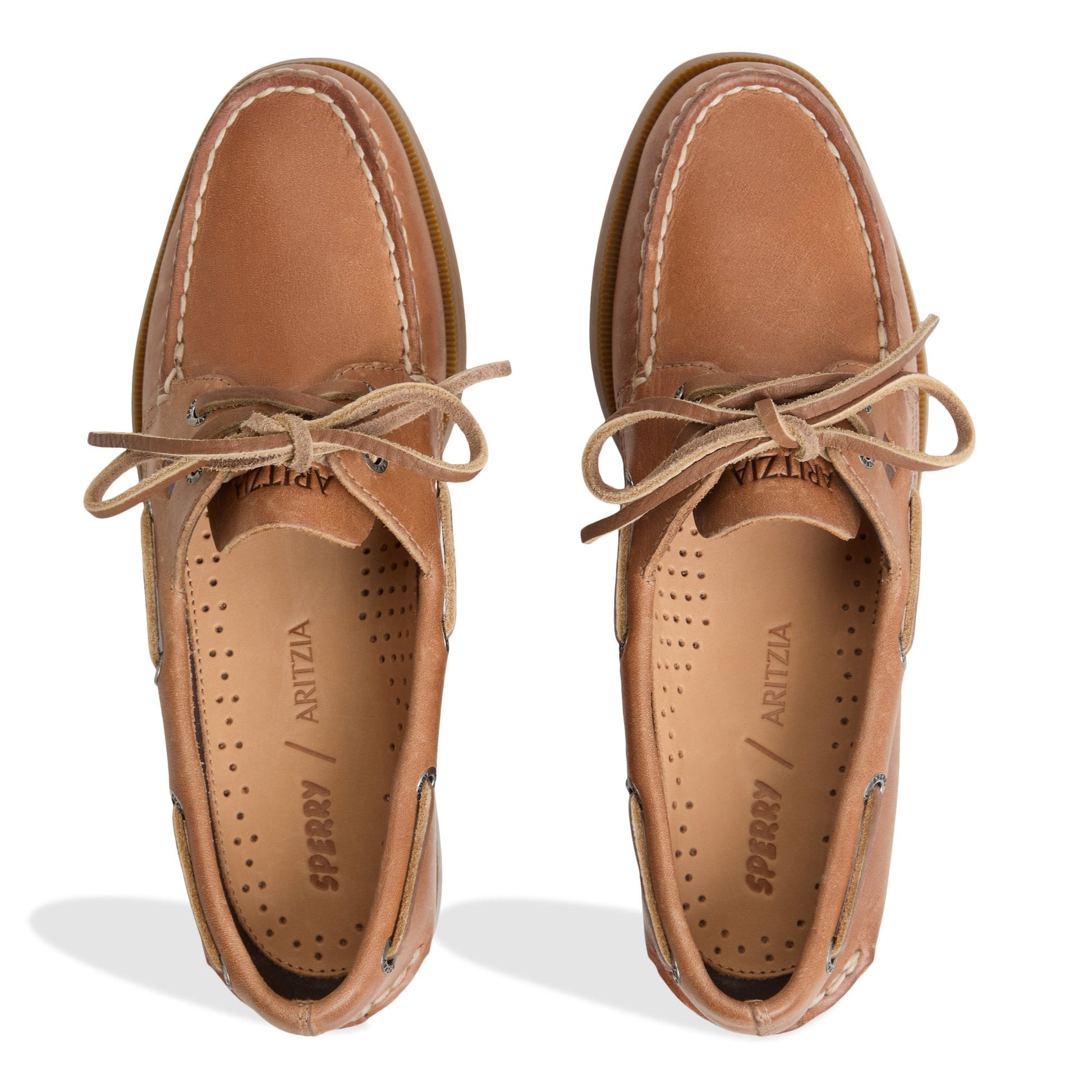 Sperry x Aritzia Authentic Original™ 2-Eye Boat Shoe Tan | Sperry Outlet