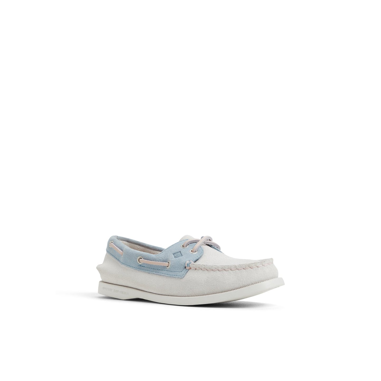 Authentic Original™ 2 Eye Boat Shoe White/Blue Women's Women | Sperry On sale