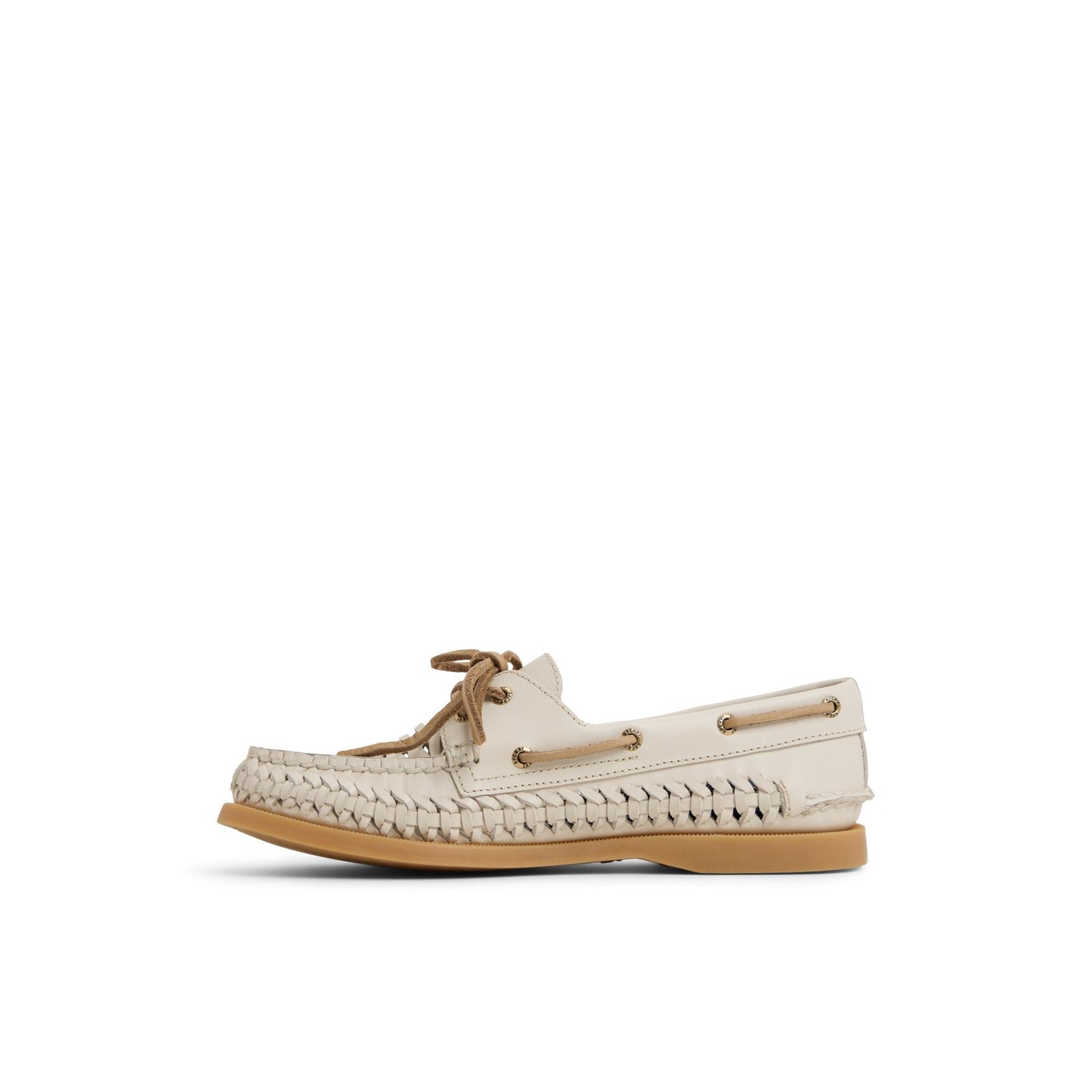 Authentic Original™ 2 Eye Woven Boat Shoe Ivory | Sperry Sale