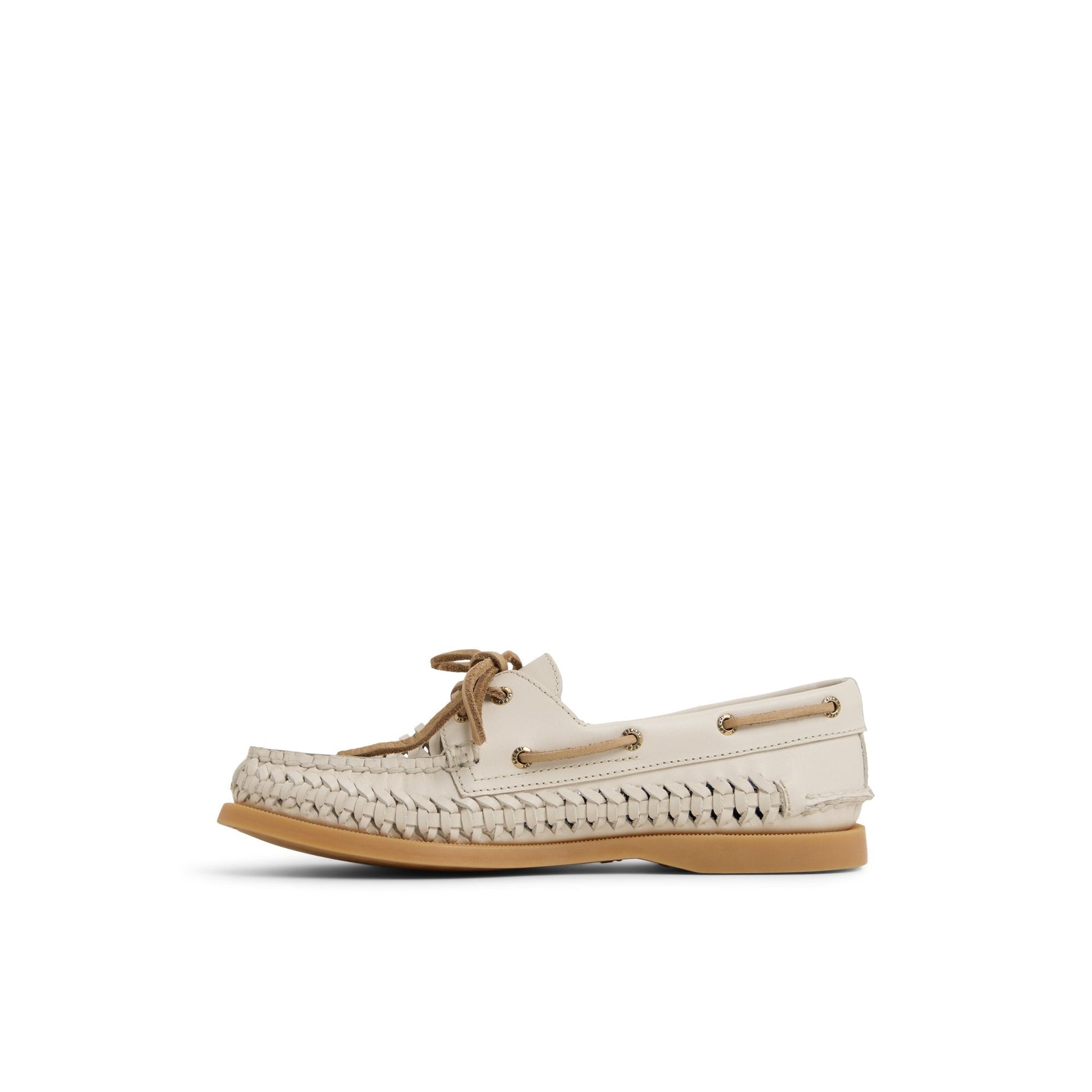 Authentic Original™ 2 Eye Woven Boat Shoe Ivory | Sperry Sale