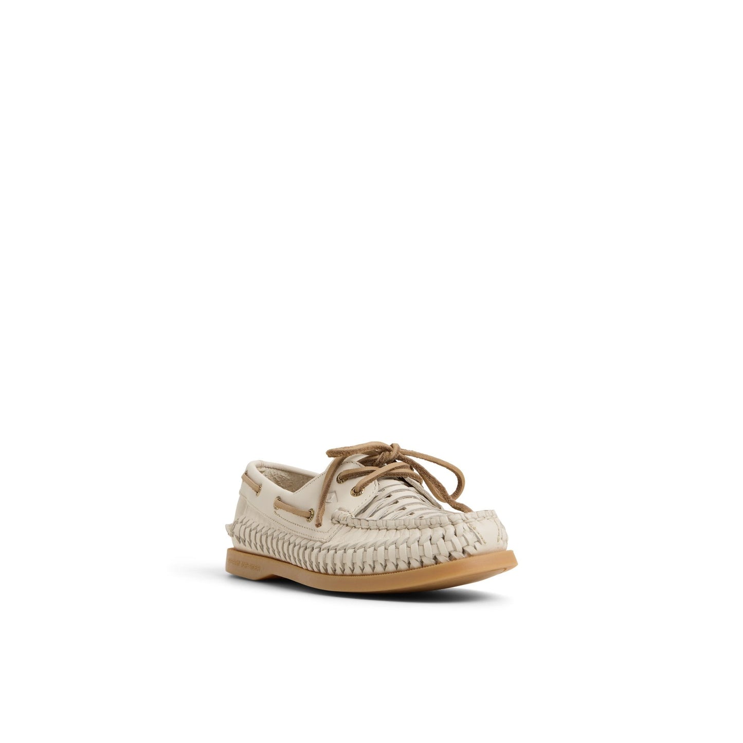 Authentic Original™ 2 Eye Woven Boat Shoe Ivory | Sperry Sale