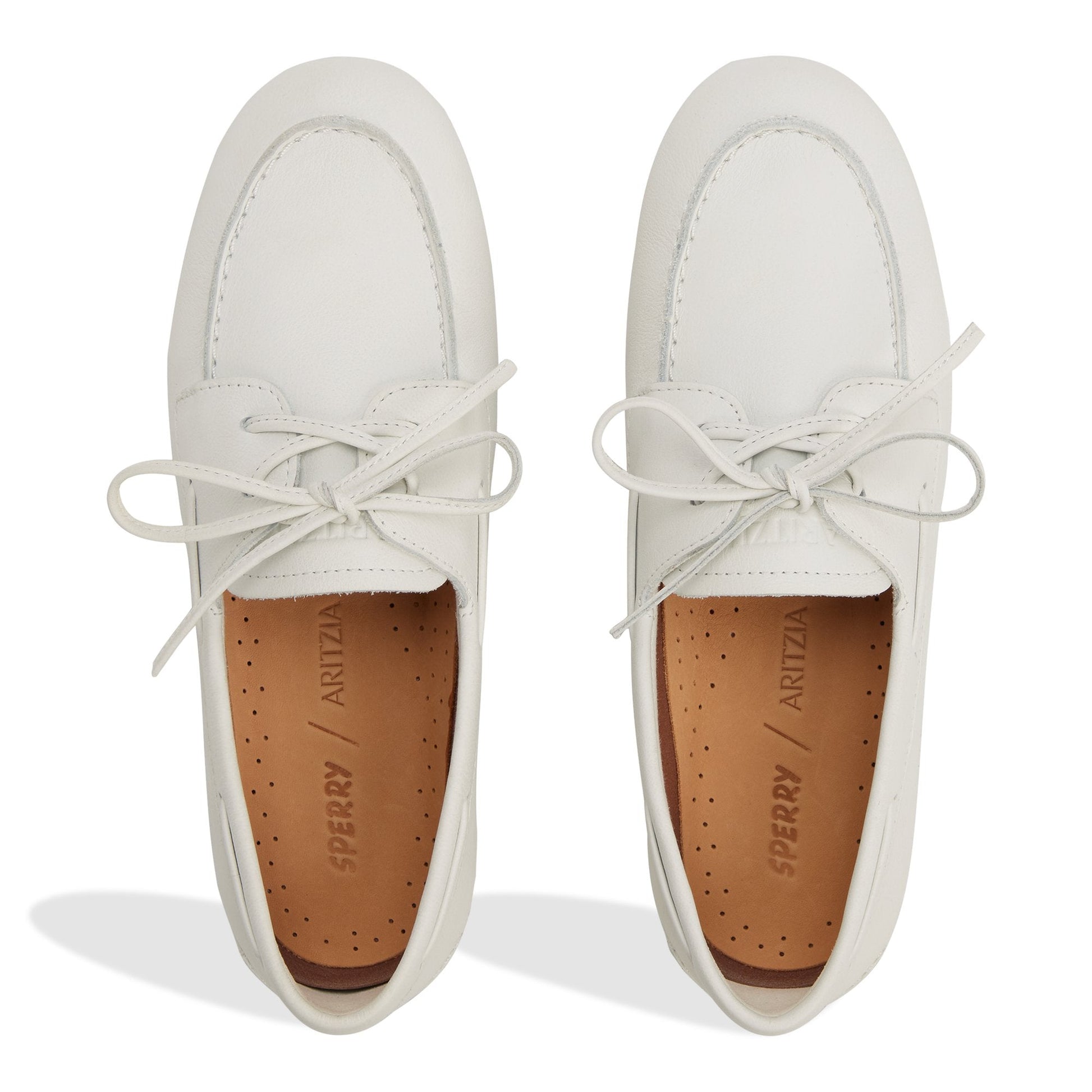 Sperry x Aritzia Slim Boat Shoe Ivory | Sperry Online