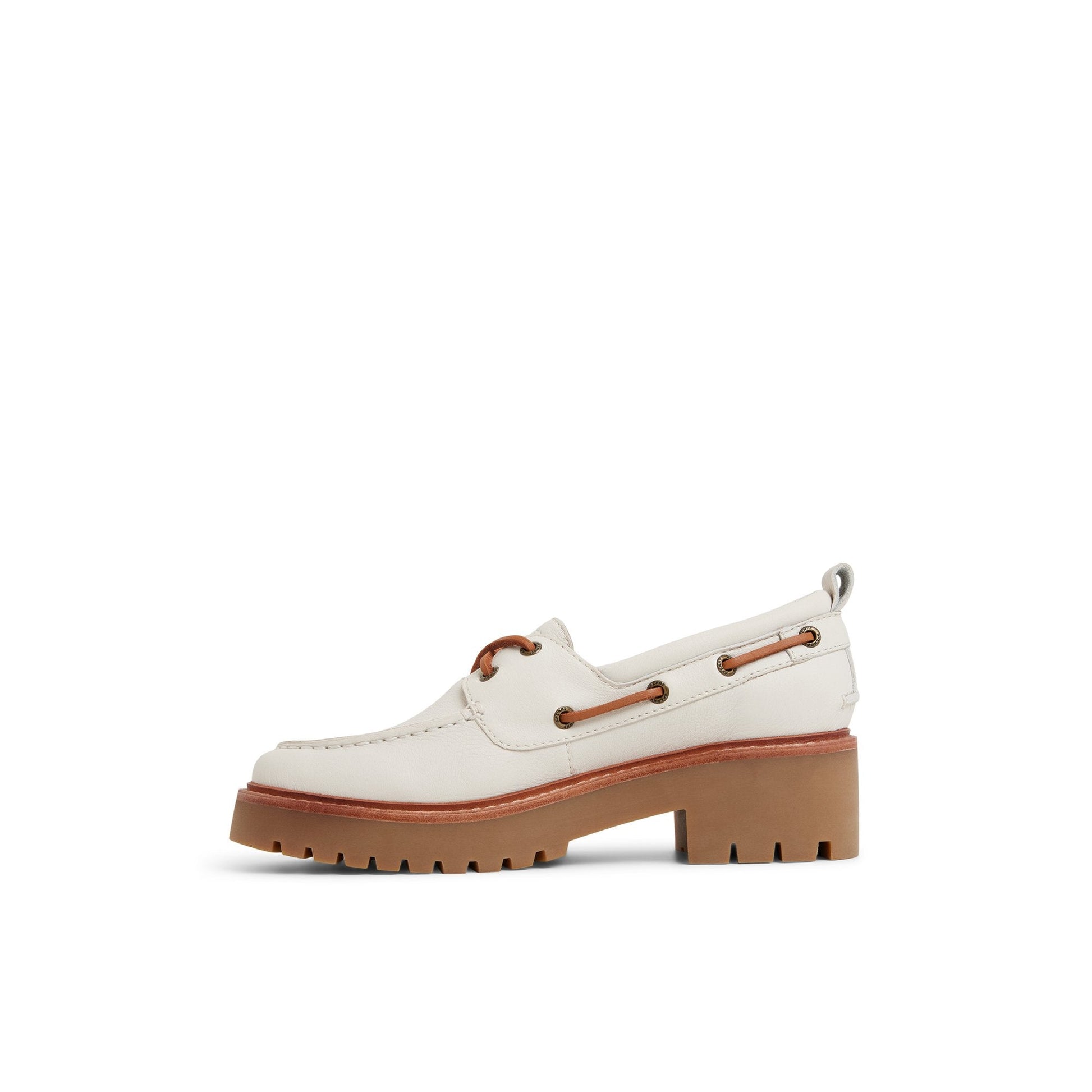 Authentic Original™ Lug 2-Eye Boat Shoe Cream | Sperry On sale