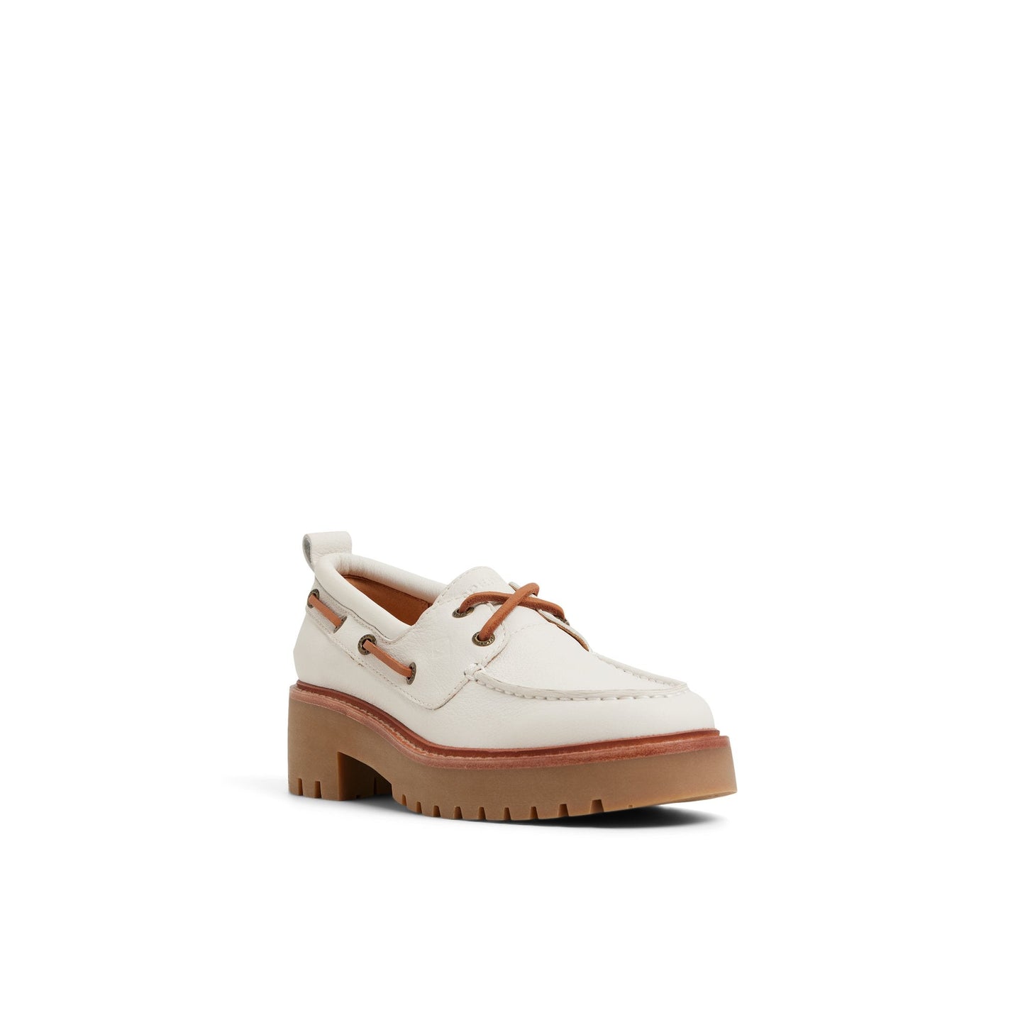 Authentic Original™ Lug 2-Eye Boat Shoe Cream | Sperry On sale