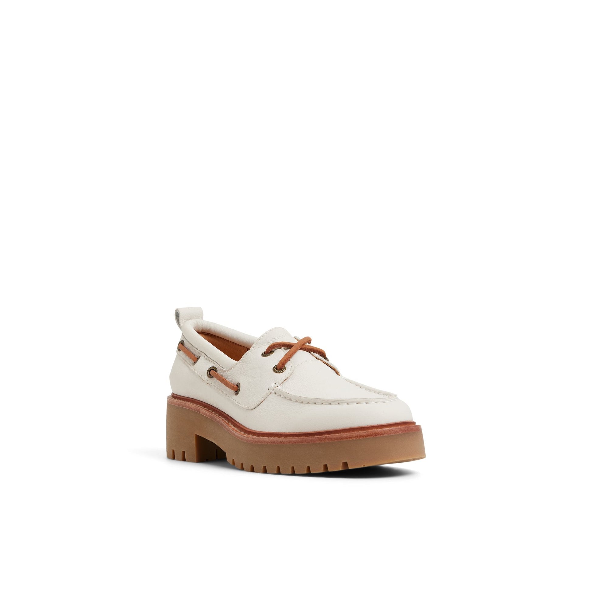 Authentic Original™ Lug 2-Eye Boat Shoe Cream | Sperry On sale