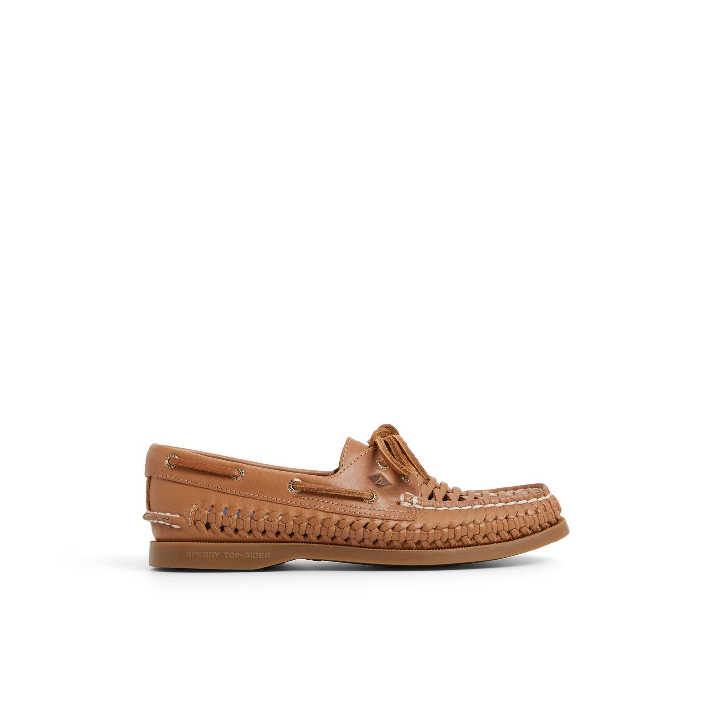 Authentic Original™ 2 Eye Woven Boat Shoe Tan - 2 | Sperry Online