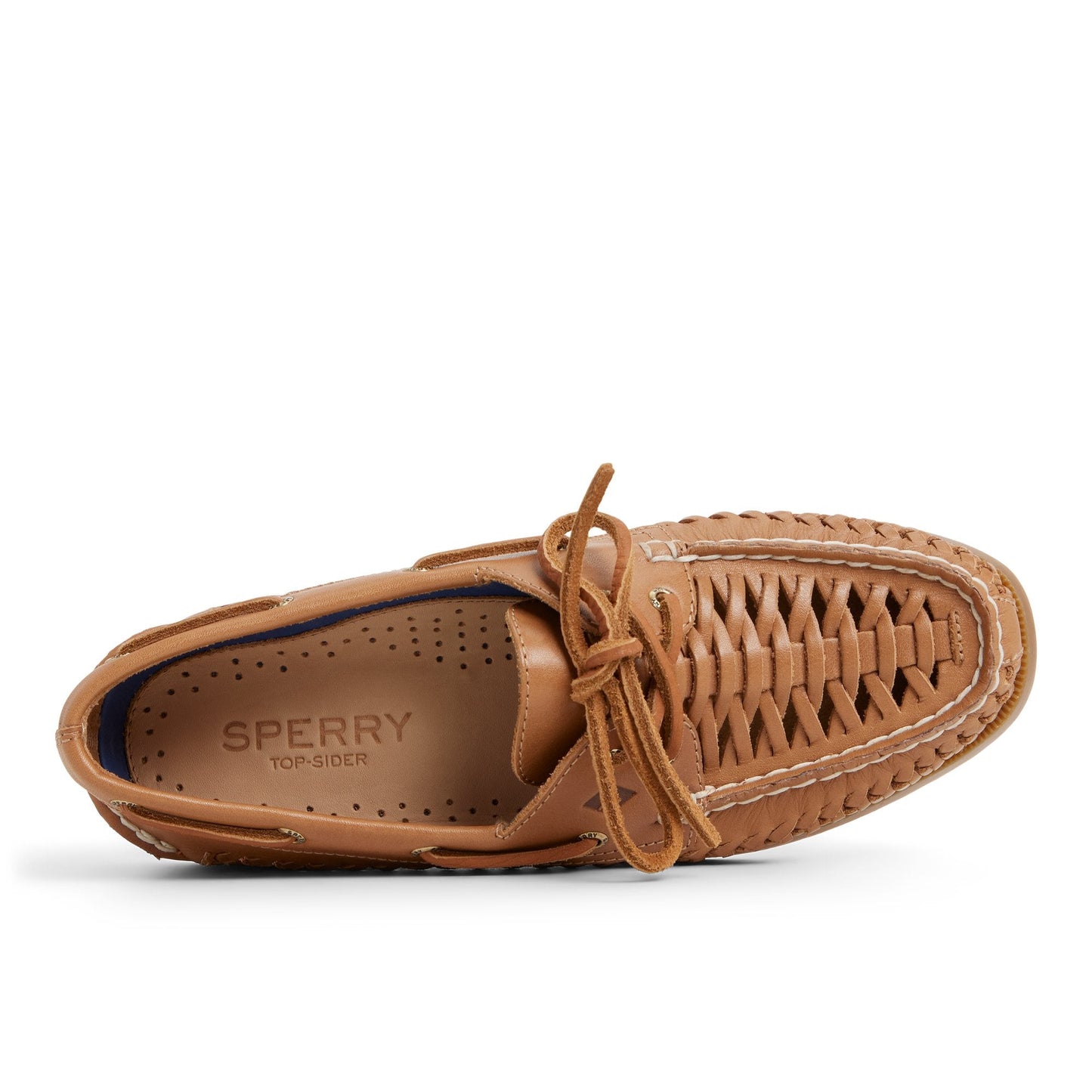 Authentic Original™ 2 Eye Woven Boat Shoe Tan - 2 | Sperry Online