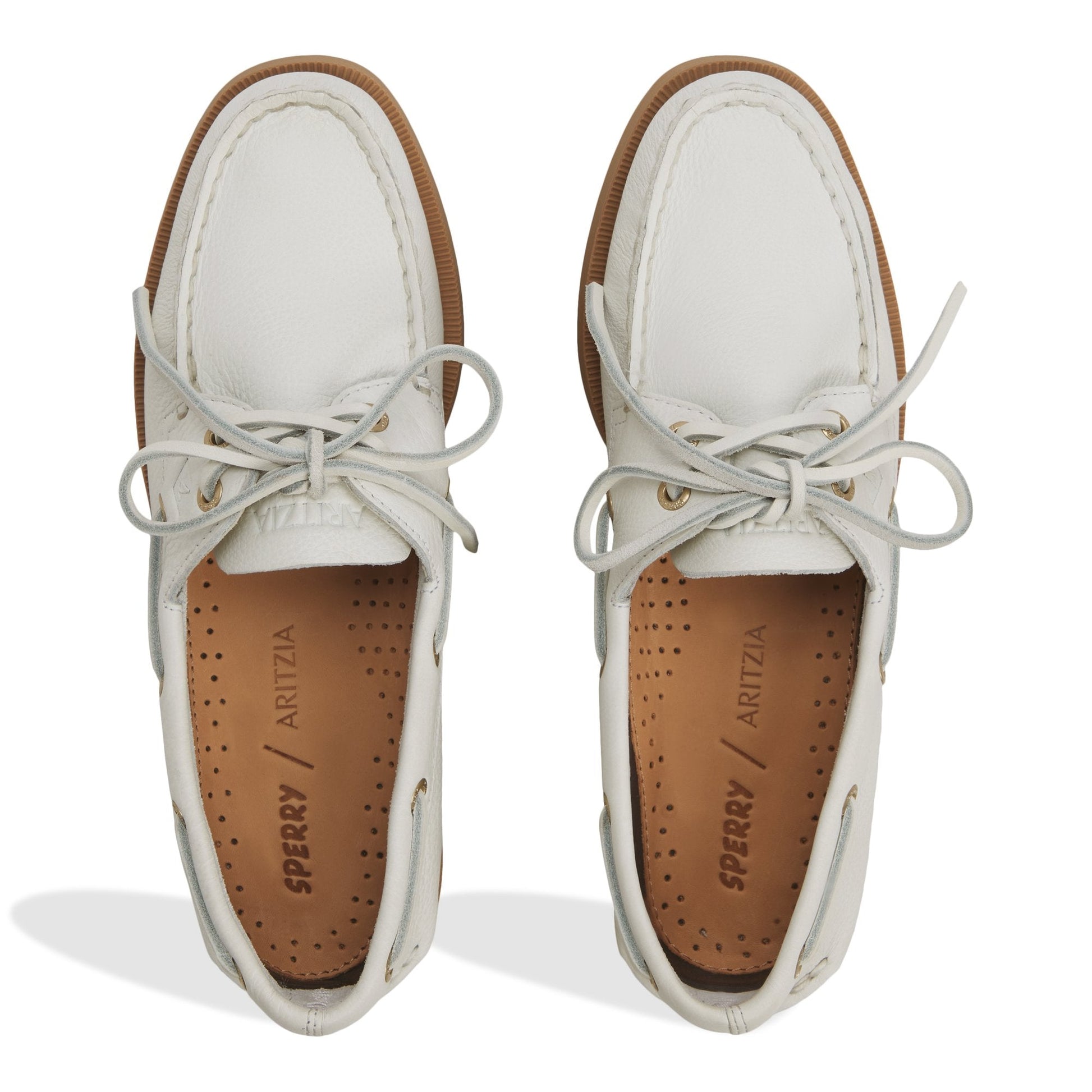 Sperry x Aritzia Authentic Original™ 2-Eye Boat Shoe Ivory | Sperry Outlet