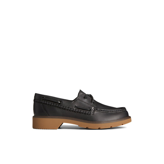 Wells Boat Shoe Black | Sperry Discount