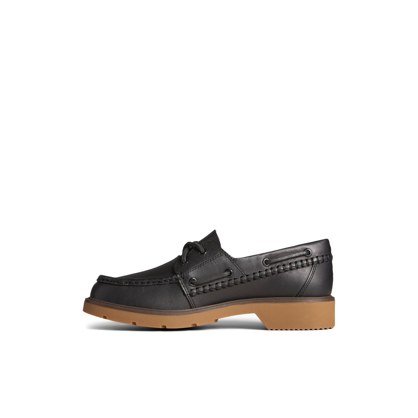 Wells Boat Shoe Black | Sperry Discount