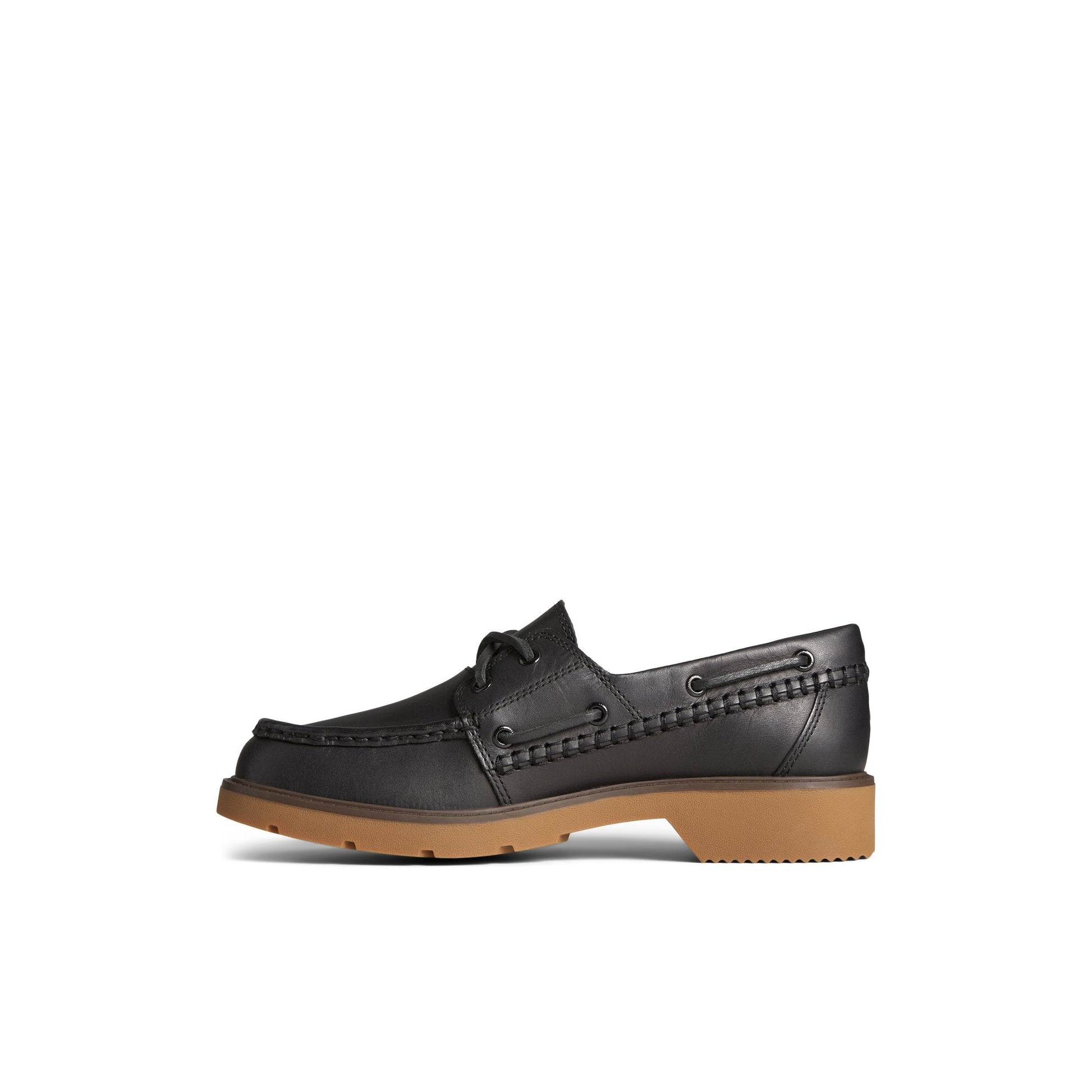 Wells Boat Shoe Black | Sperry Discount