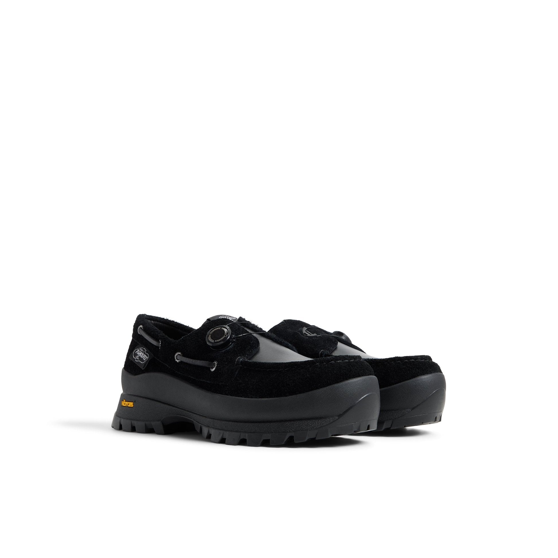 Sperry x Pleasures 3-Eye Vibram Turn-Lock Lug Boat Shoes | Sperry