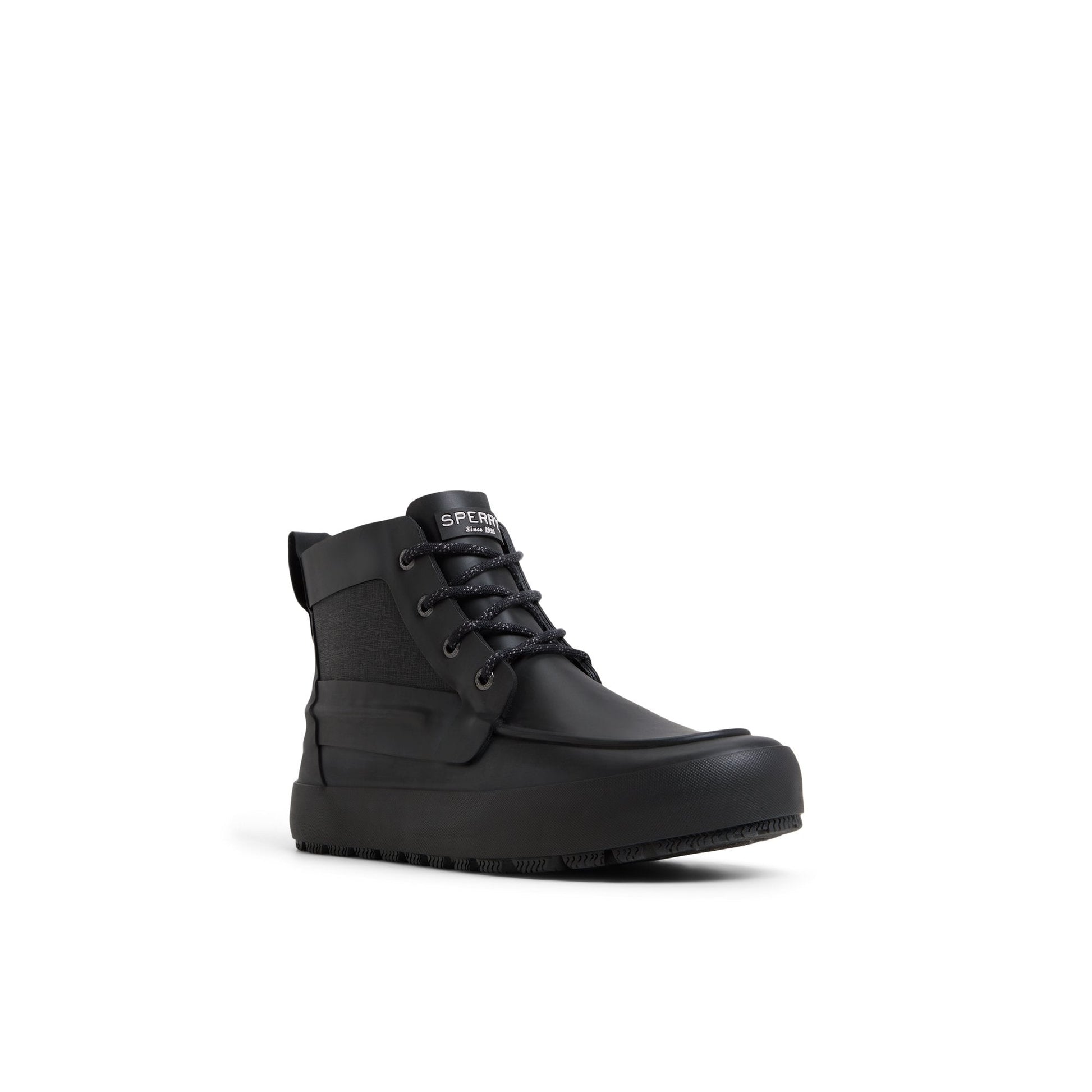 Sleek Lace Up Boot Black | Sperry Online