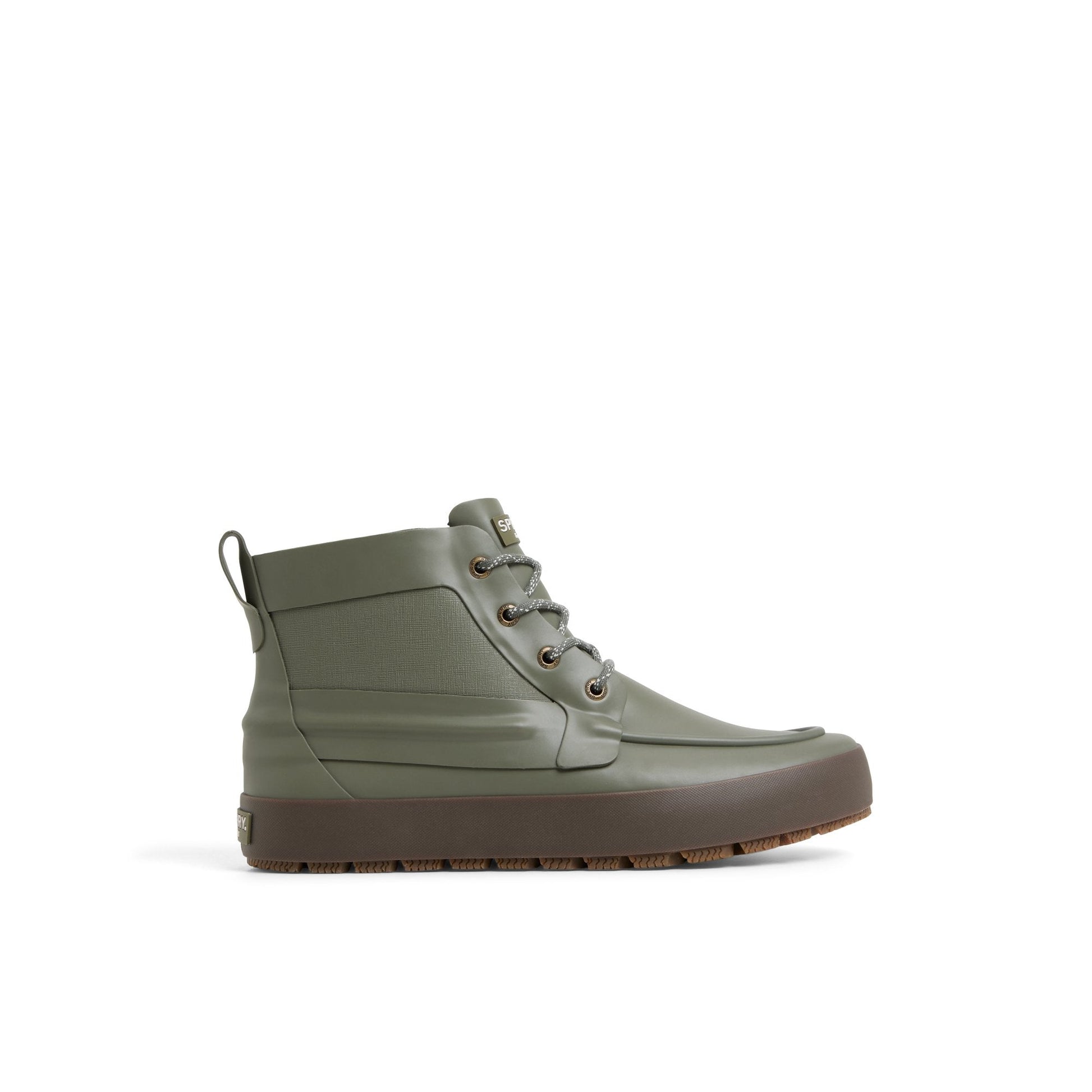 Sleek Lace Up Boot Olive | Sperry US