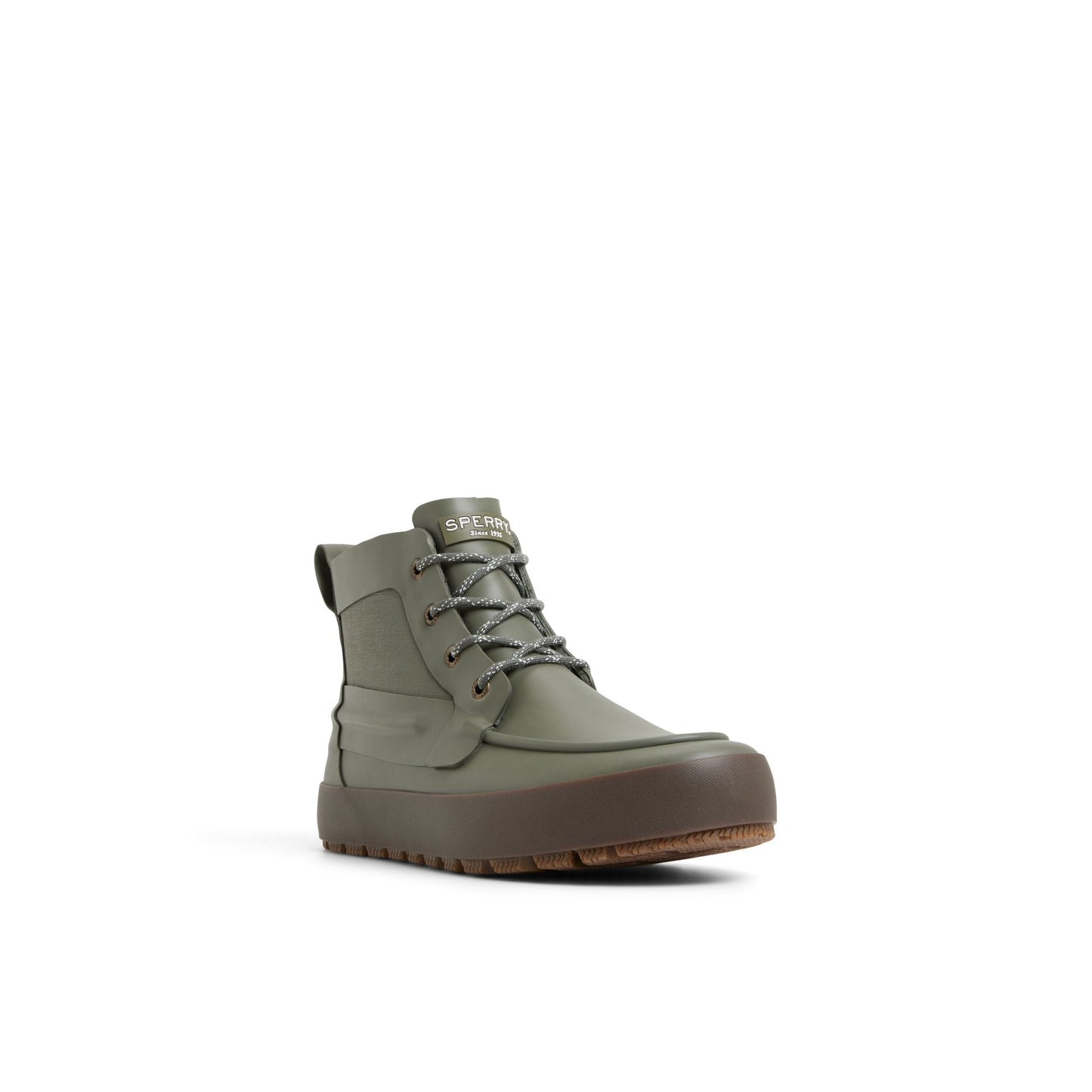 Sleek Lace Up Boot Olive | Sperry US