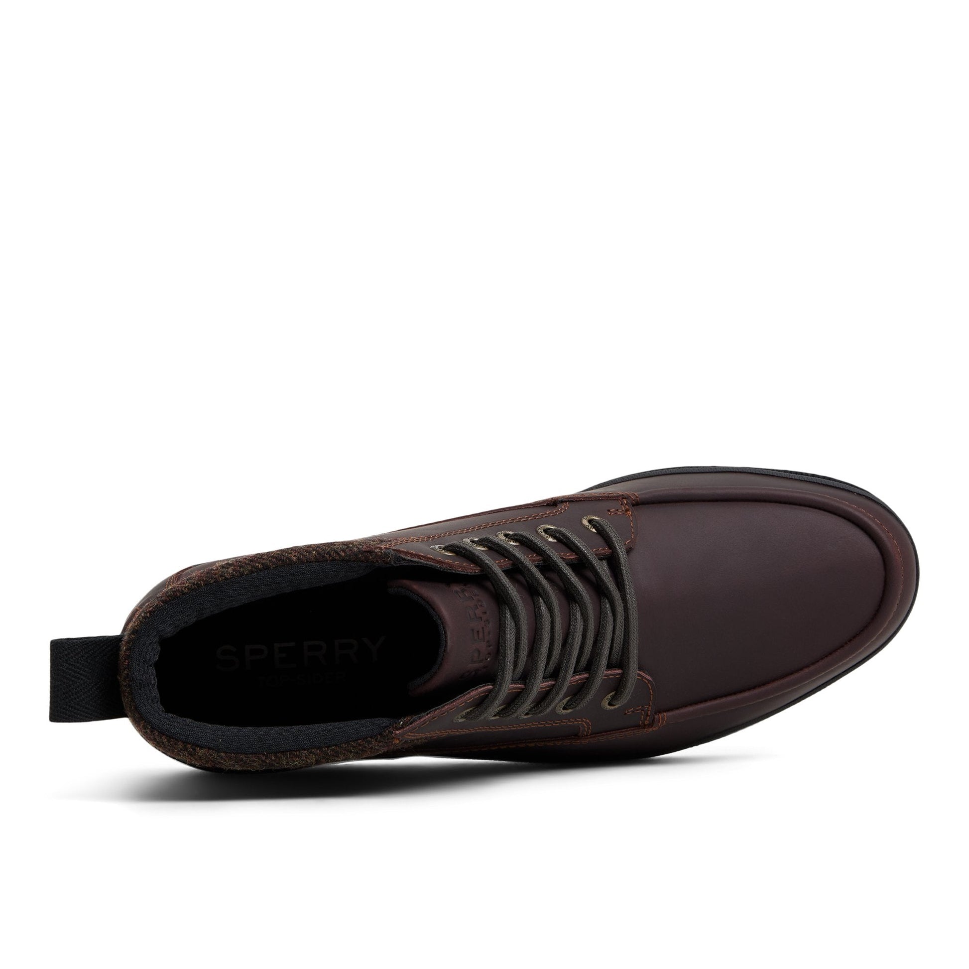 Tour Moc Mid Top Sneaker Dark Brown | Sperry For sale