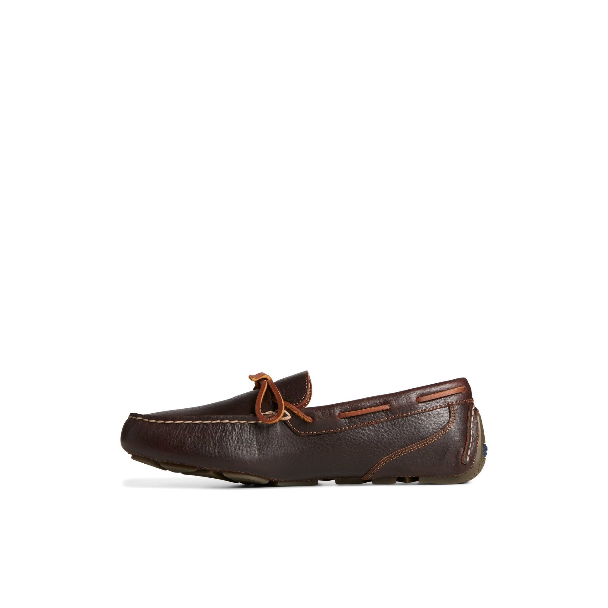 Davenport Pull Up Leather 1-Eye Driver Brown | Sperry On sale