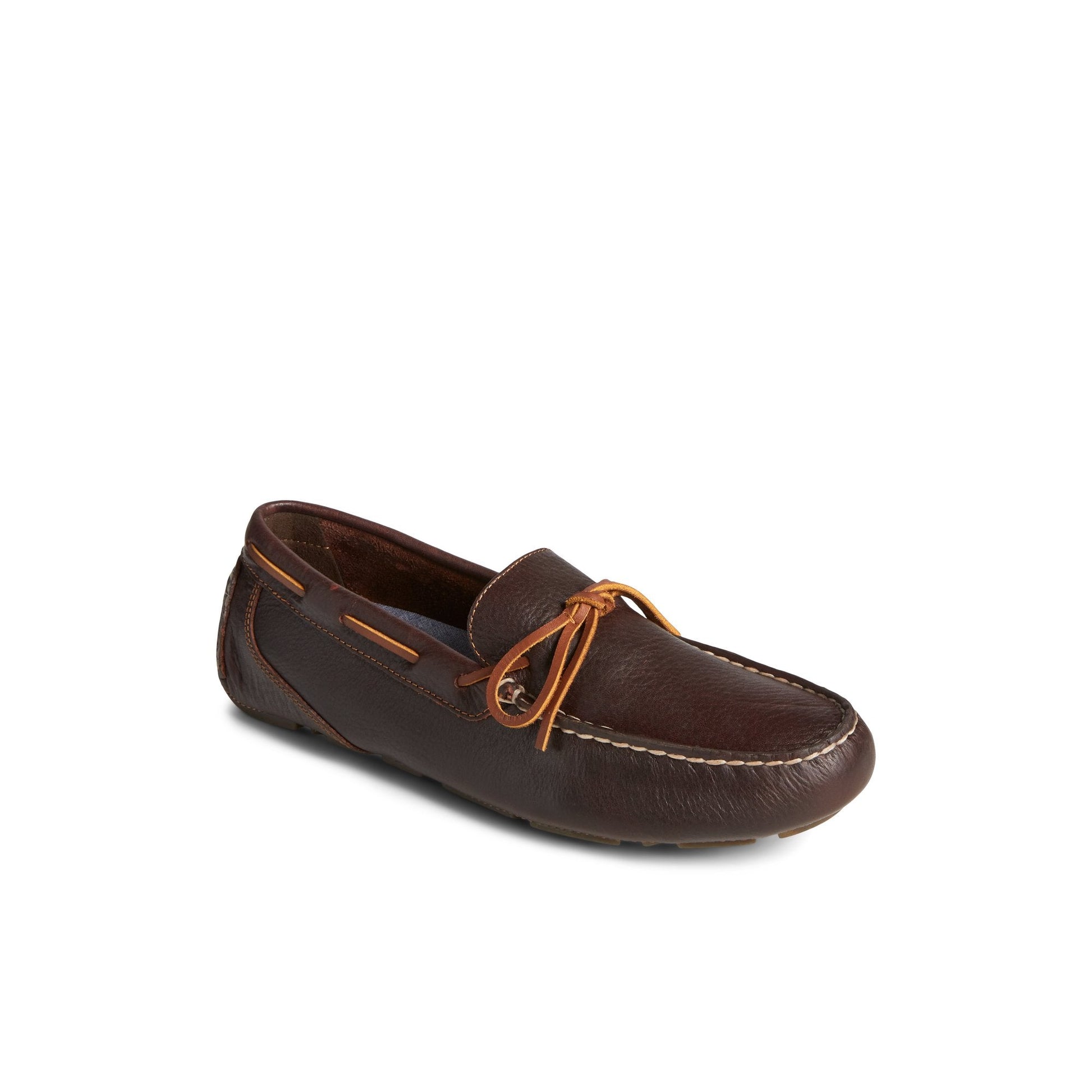 Davenport Pull Up Leather 1-Eye Driver Brown | Sperry On sale