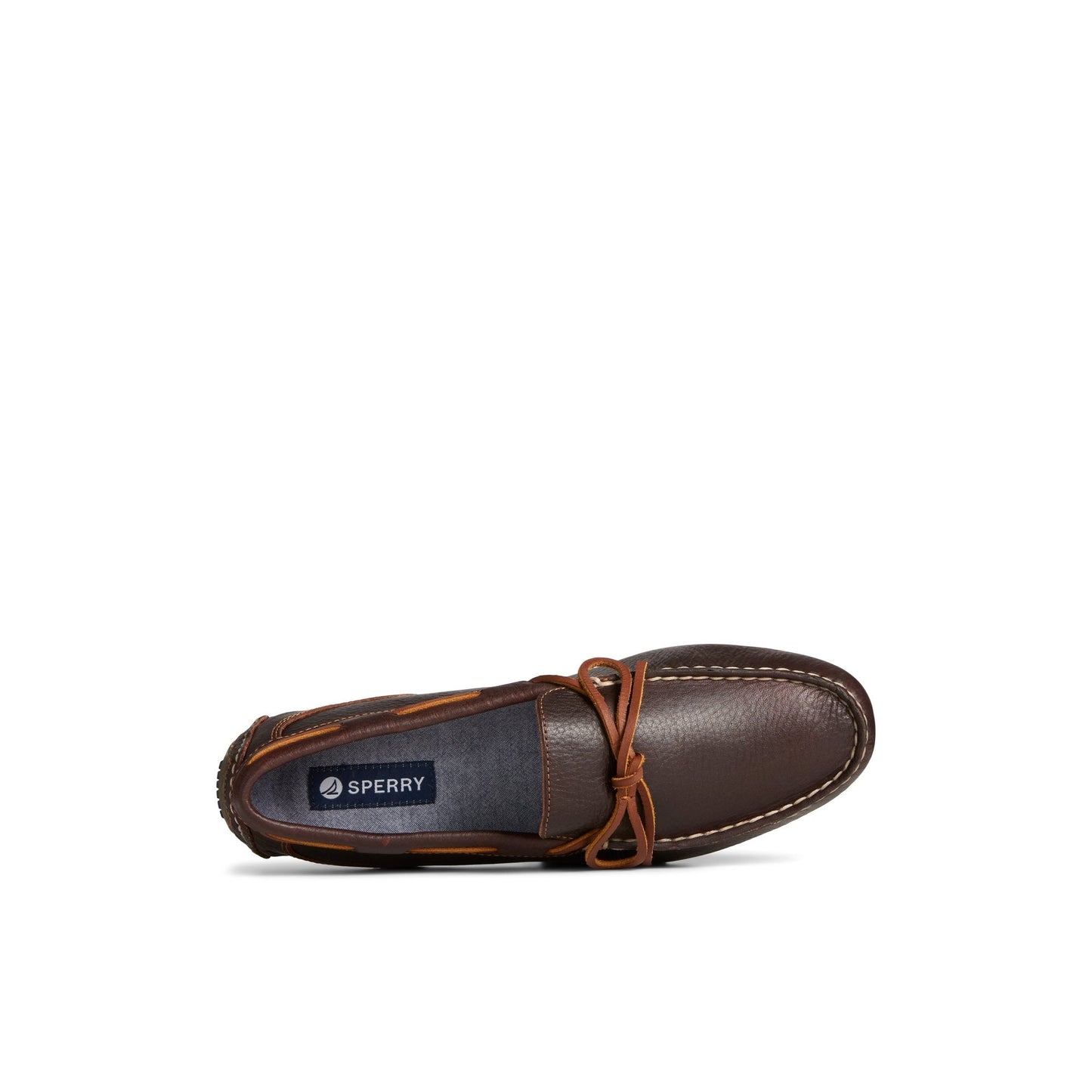 Davenport Pull Up Leather 1-Eye Driver Brown | Sperry On sale