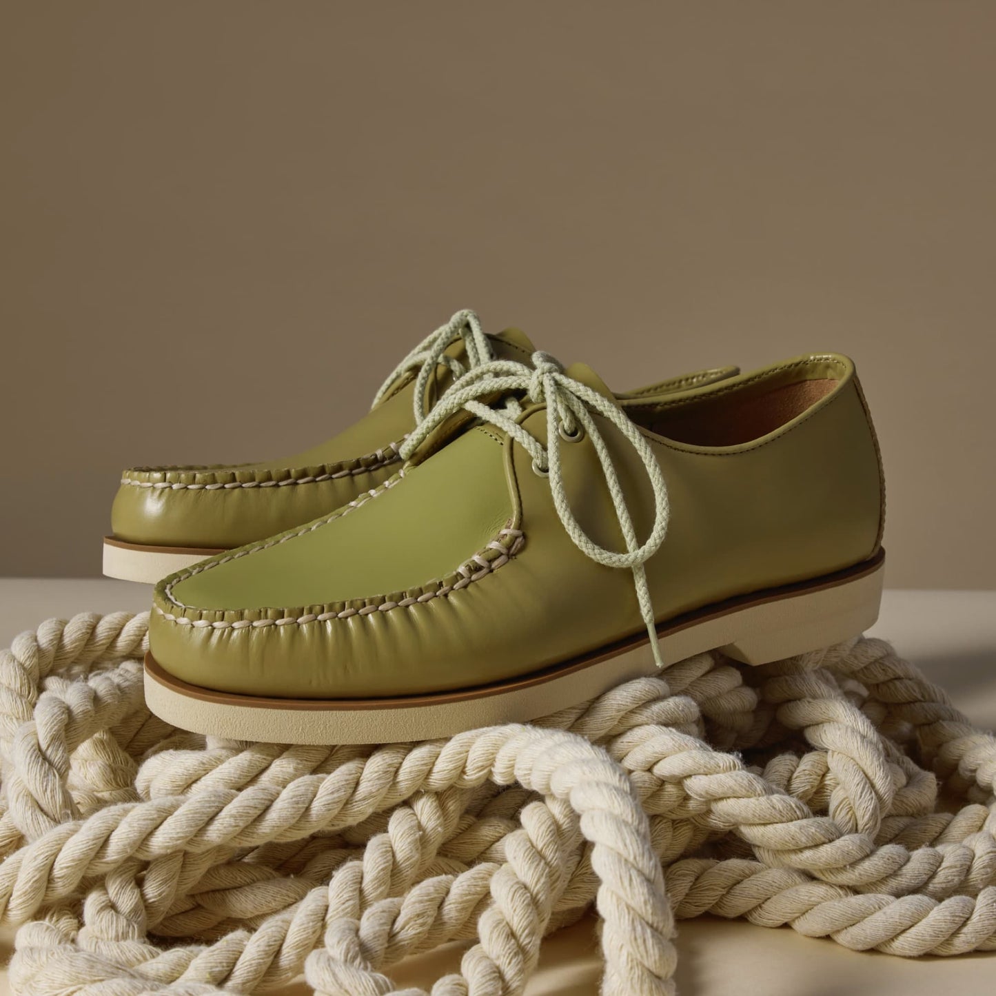 Classcaptoxf Green Unisex Loafers & Oxfords | Sperry New