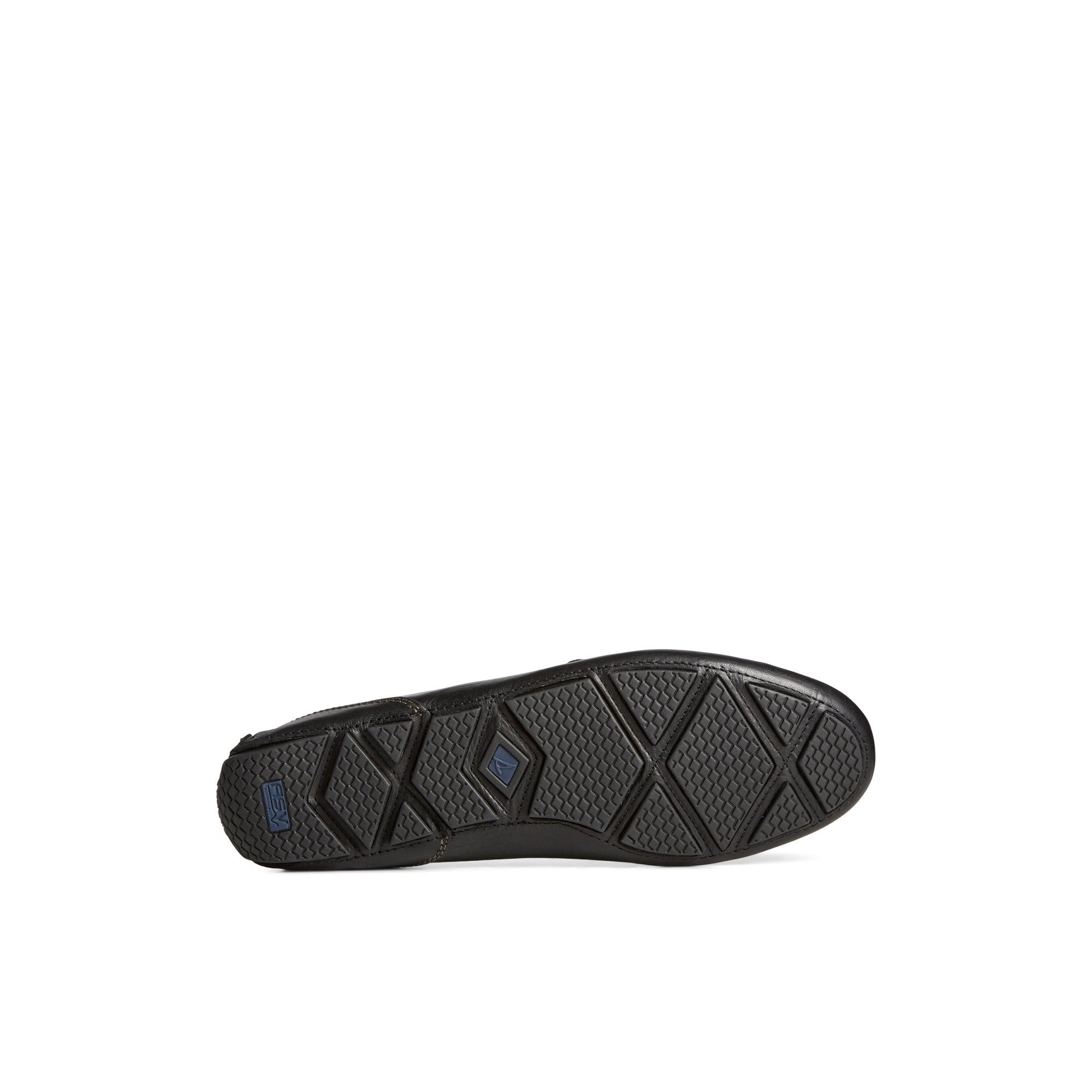 Davenport Pull Up Leather 1-Eye Driver Black | Sperry