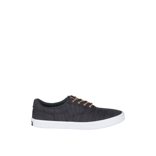 Striperiibat Black Men's Sneakers | Sperry Sale