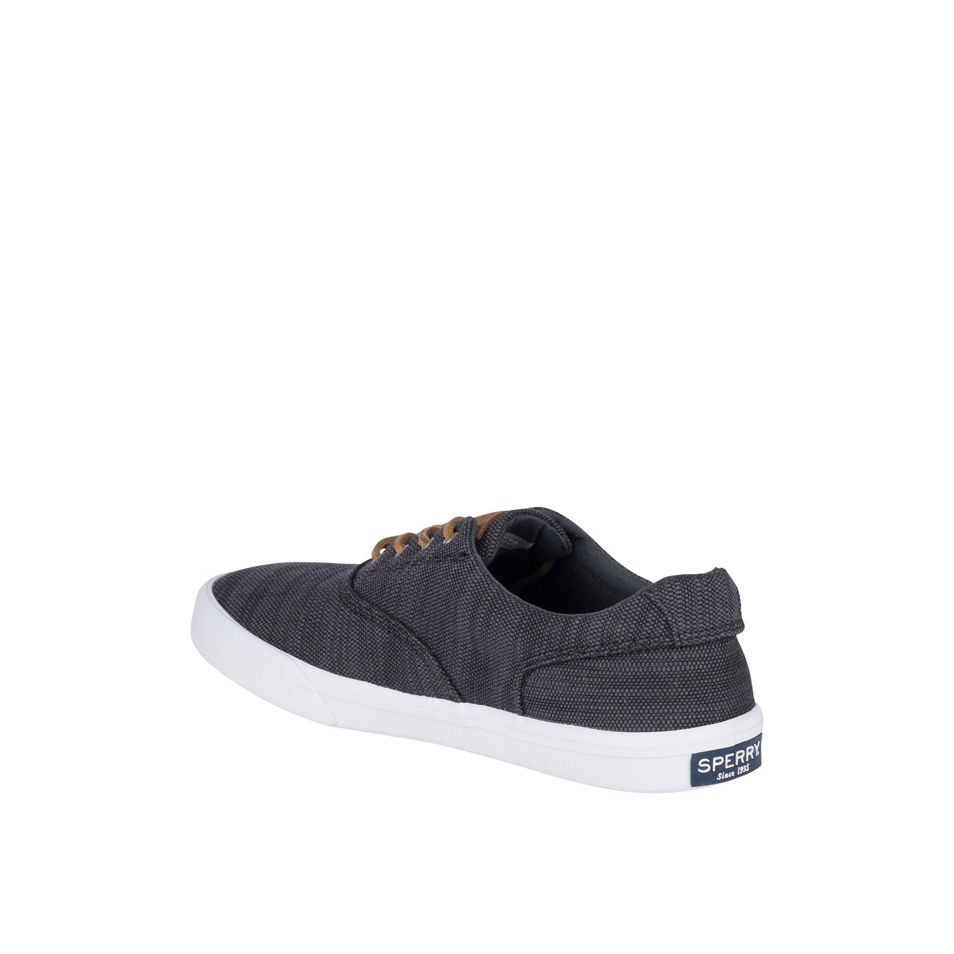 Striperiibat Black Men's Sneakers | Sperry Sale