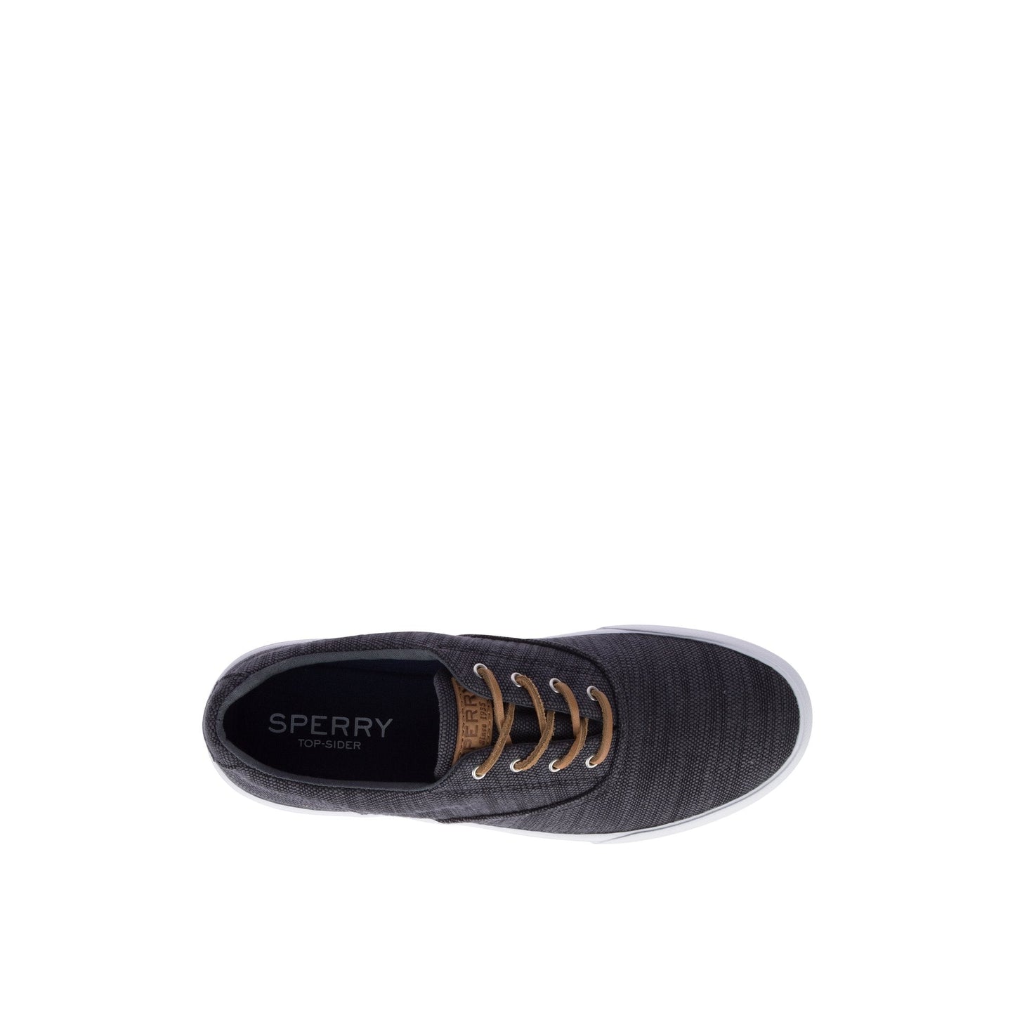 Striperiibat Black Men's Sneakers | Sperry Sale
