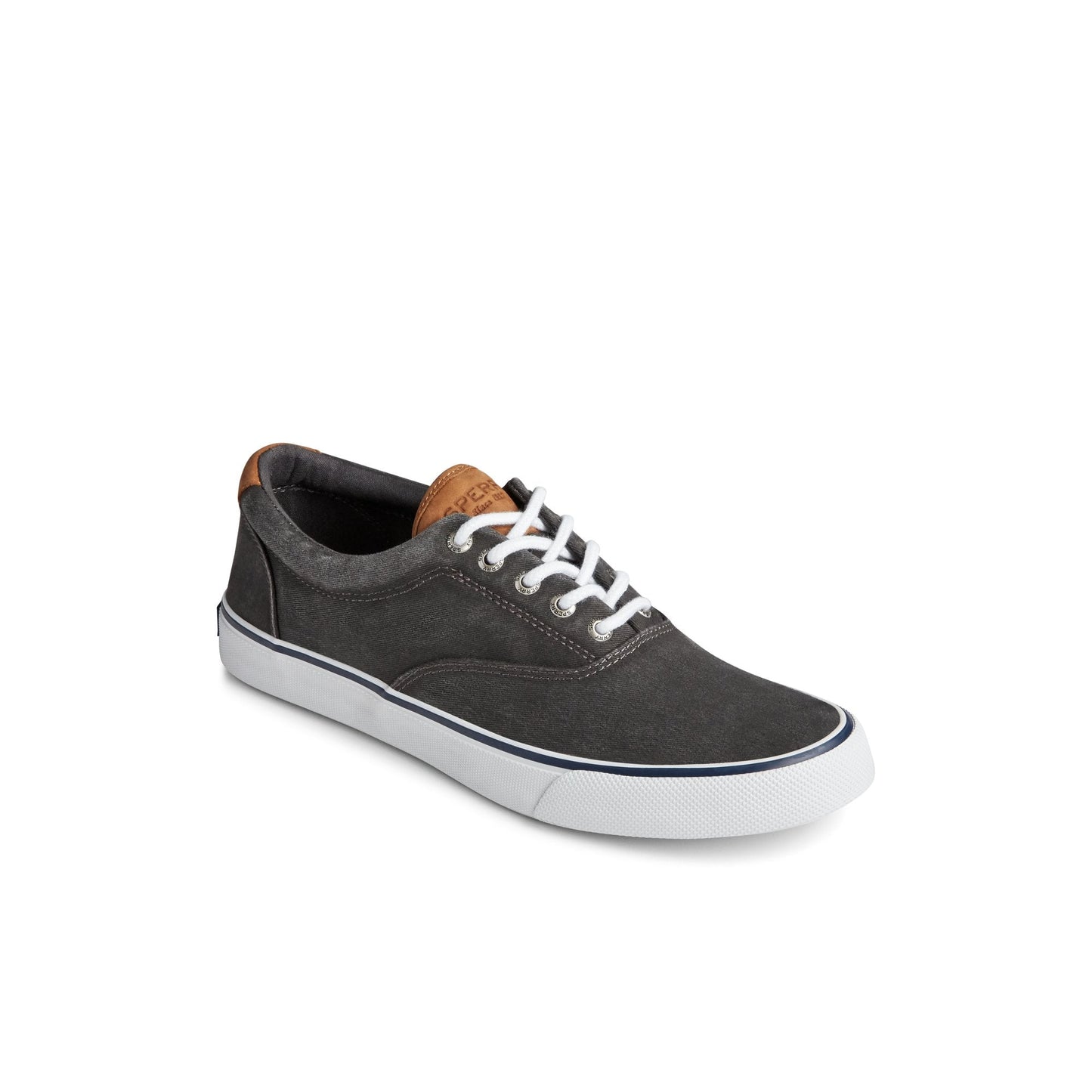 Striperiictx Black Unisex Sneakers | Sperry US