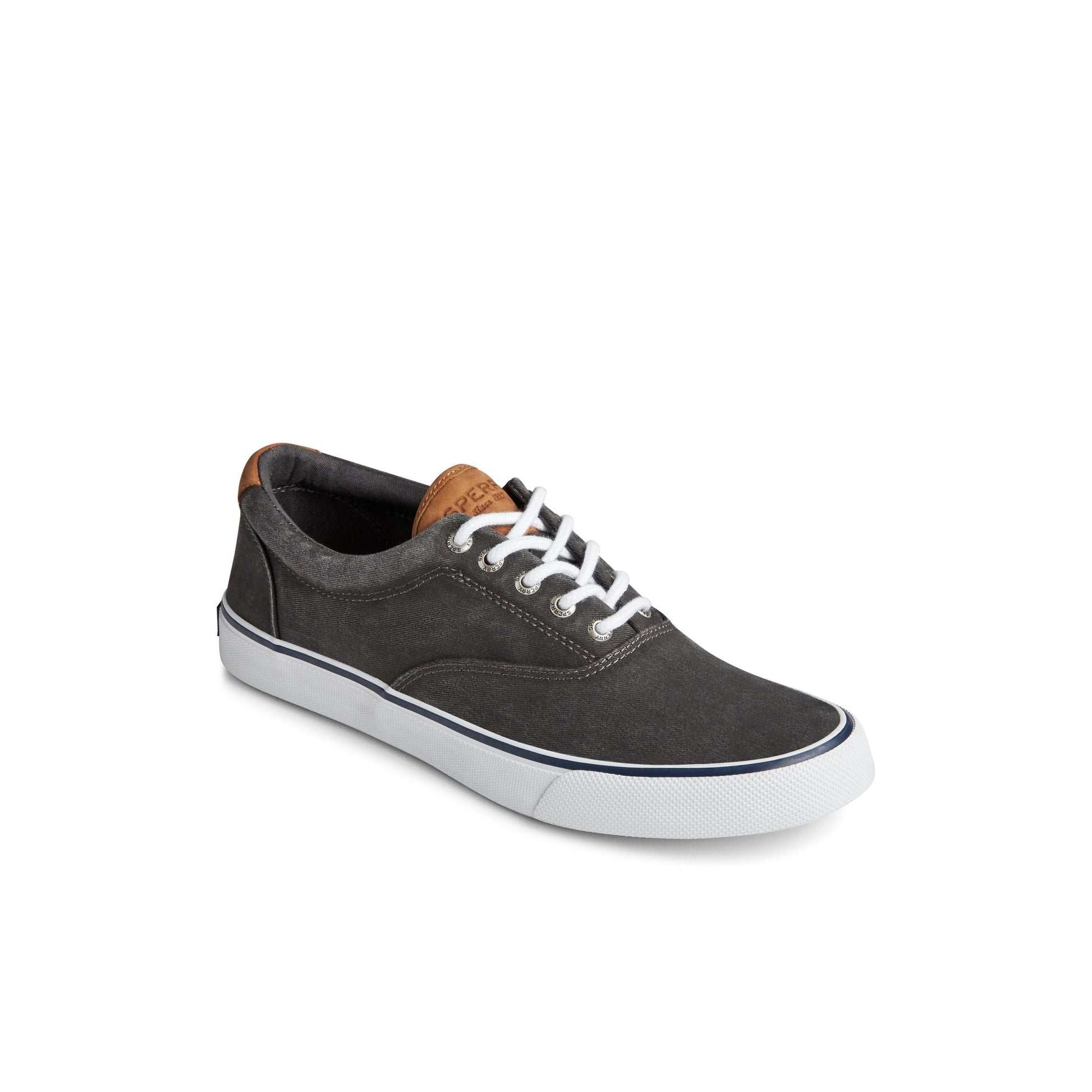 Striperiictx Black Unisex Sneakers | Sperry US
