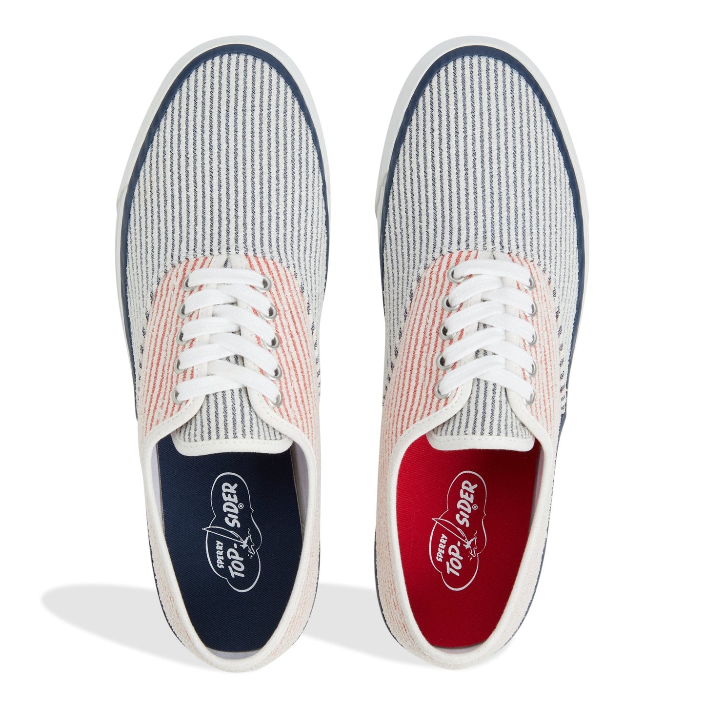 Striped cvo Navy/Red Men's Sneakers | Sperry On sale