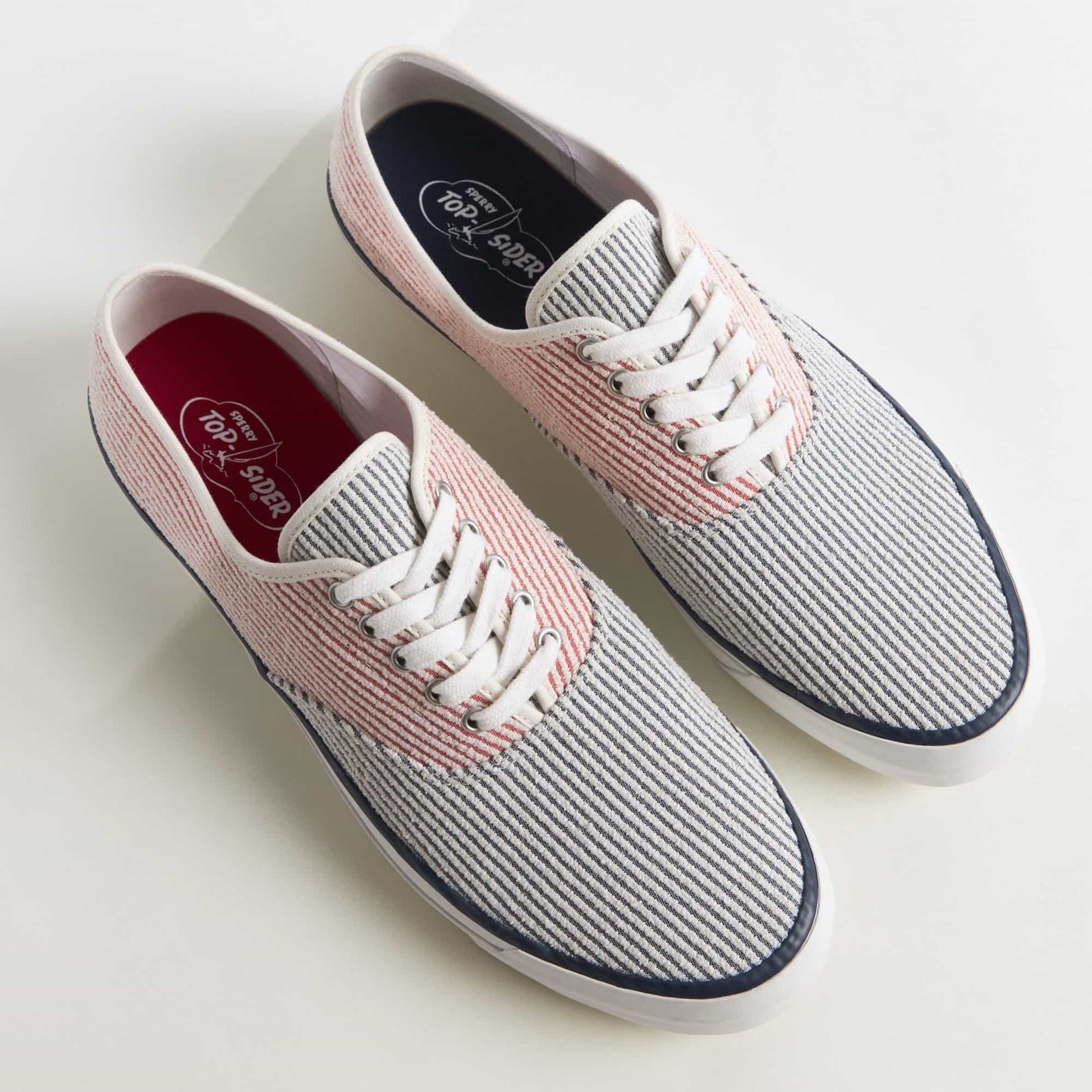 Striped cvo Navy/Red Men's Sneakers | Sperry On sale