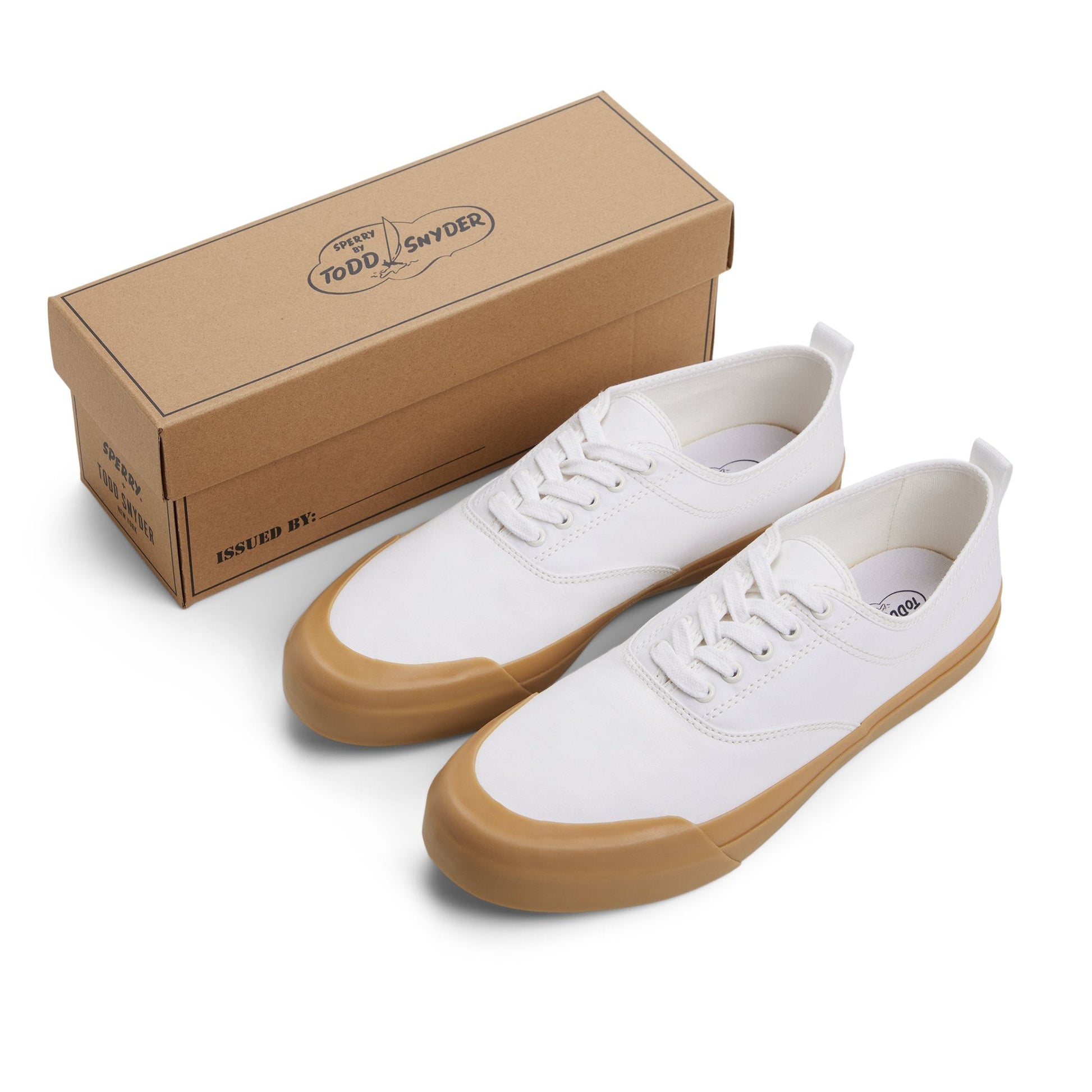 Sperry x Todd Snyder CVO Sneakers White | Sperry Discount