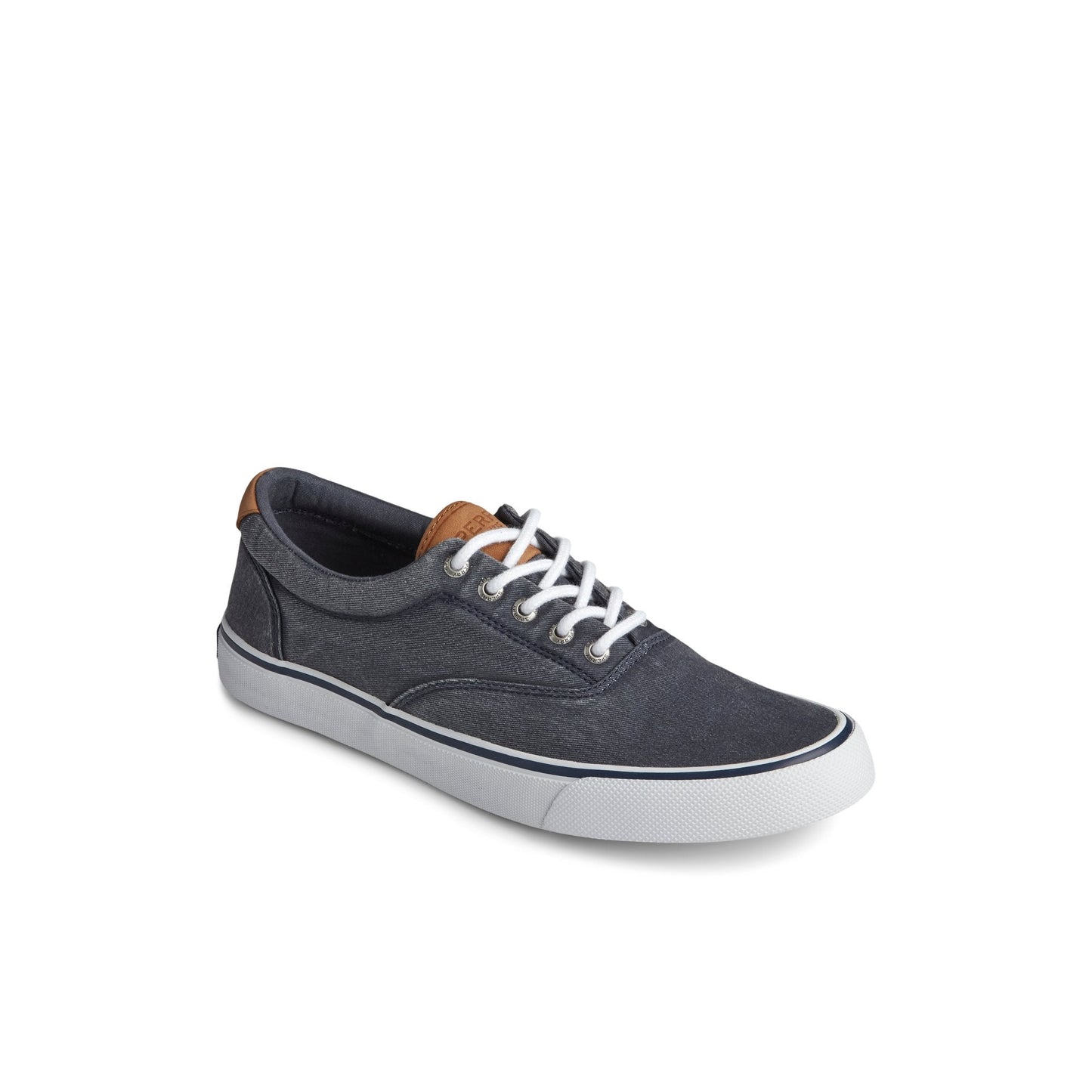 Striperii tx Navy Unisex Sneakers | Sperry Sale