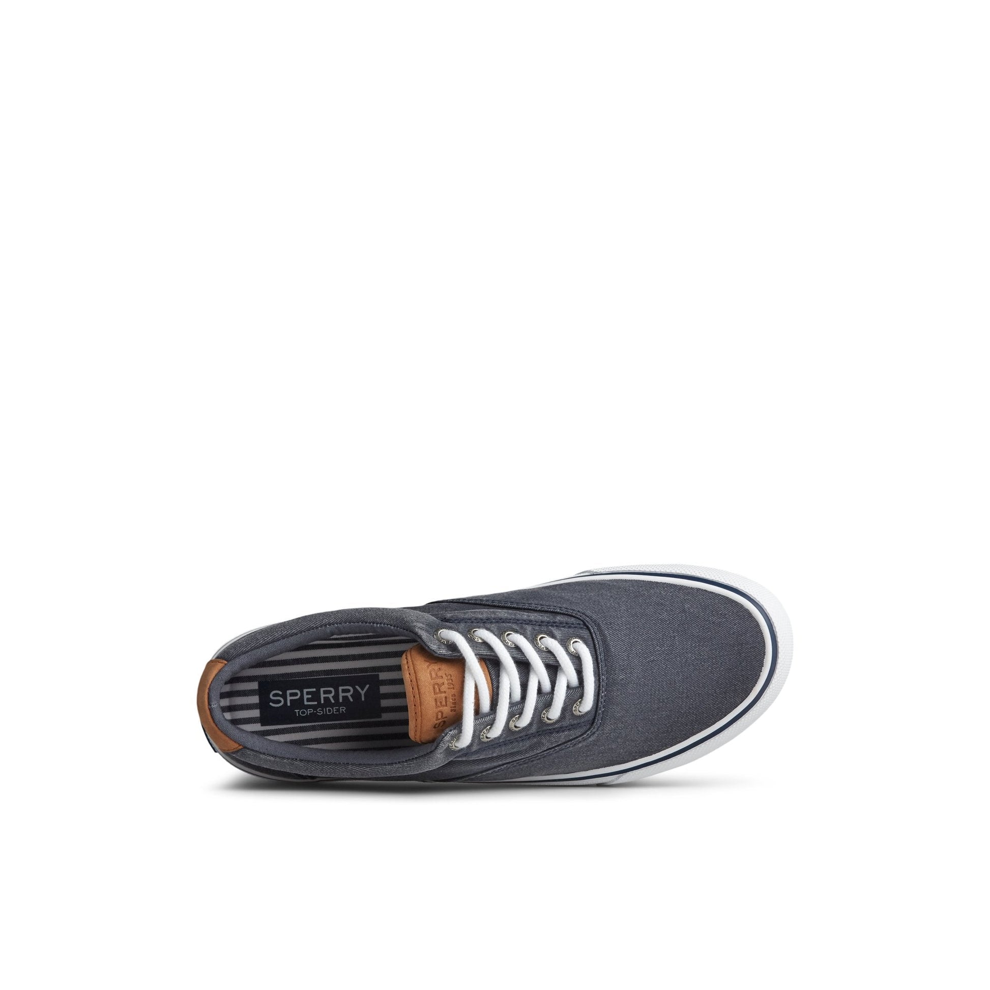 Striperii tx Navy Unisex Sneakers | Sperry Sale