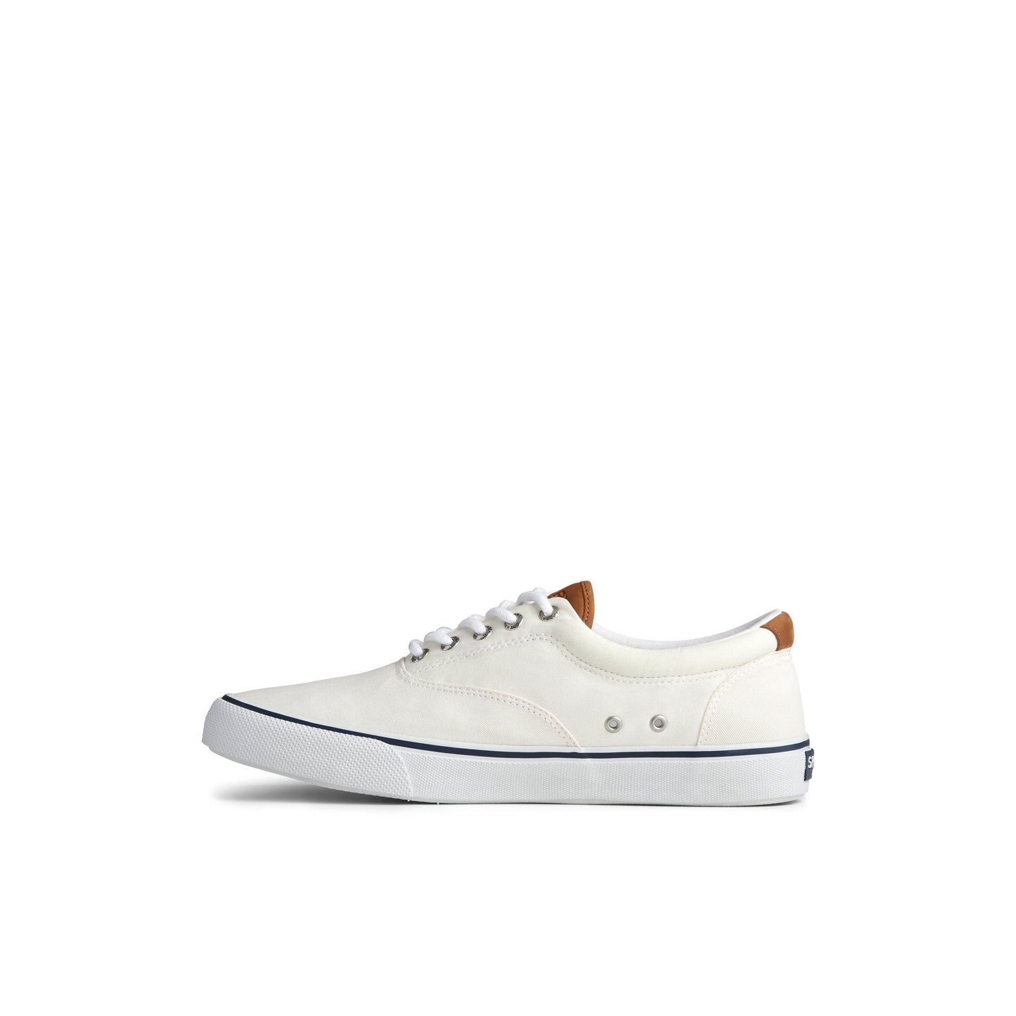 Striperii tx White Unisex Sneakers | Sperry Sale