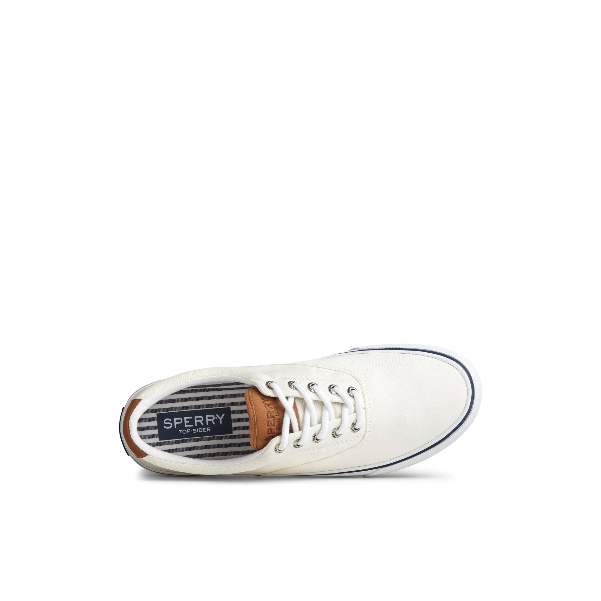 Striperii tx White Unisex Sneakers | Sperry Sale