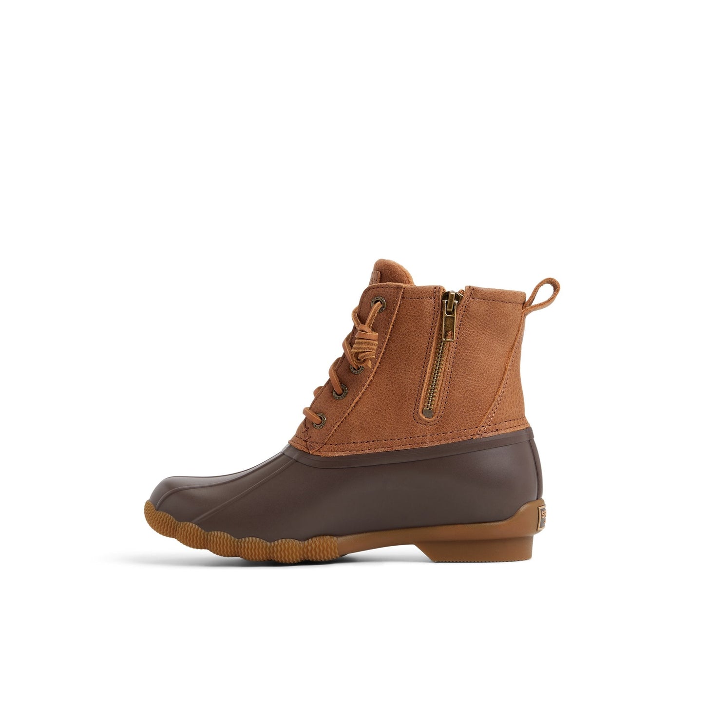 Saltwater™™ Duck Lug Boot Dark Brown | Sperry