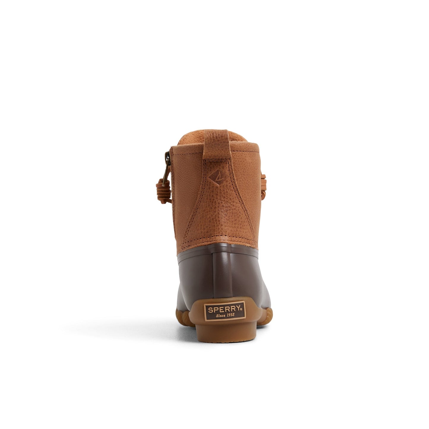 Saltwater™™ Duck Lug Boot Dark Brown | Sperry
