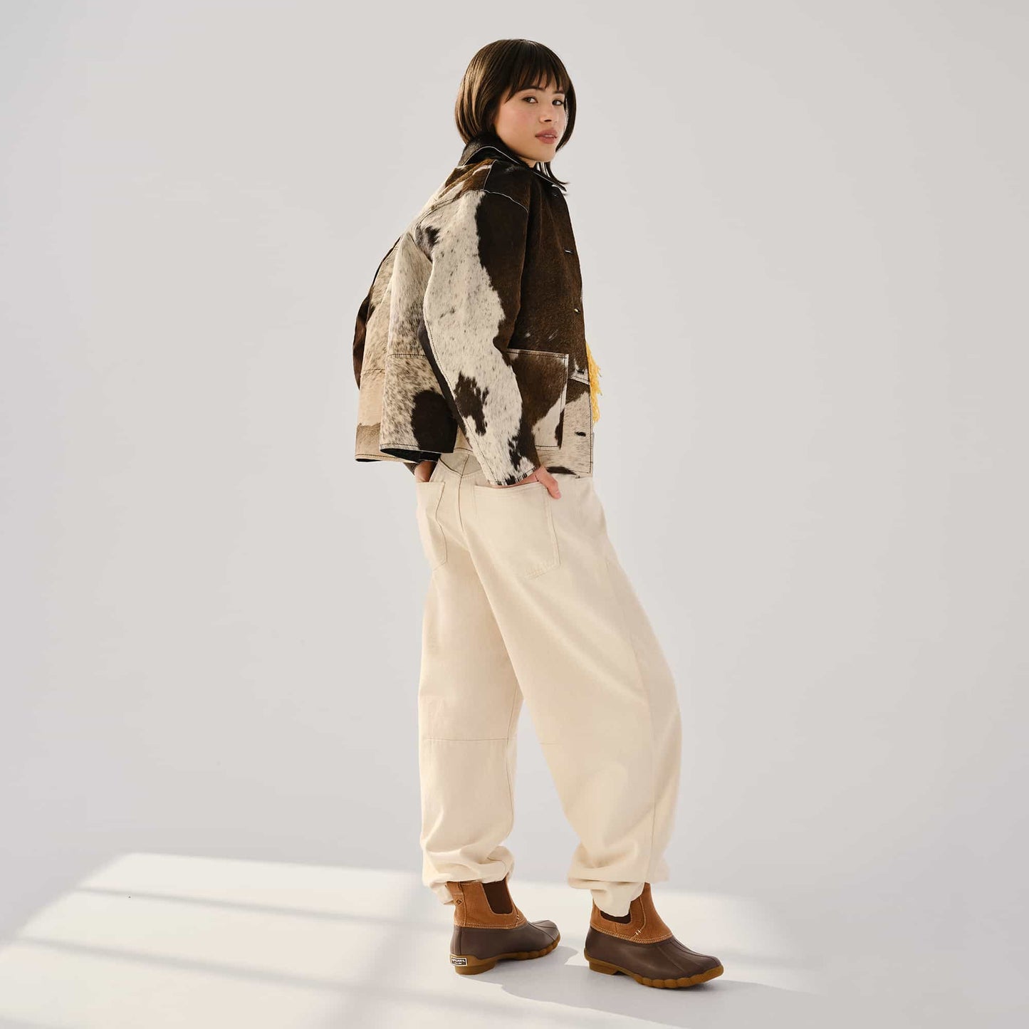 Saltwater™™ Duck Chelsea Boot Dark Brown | Sperry Online