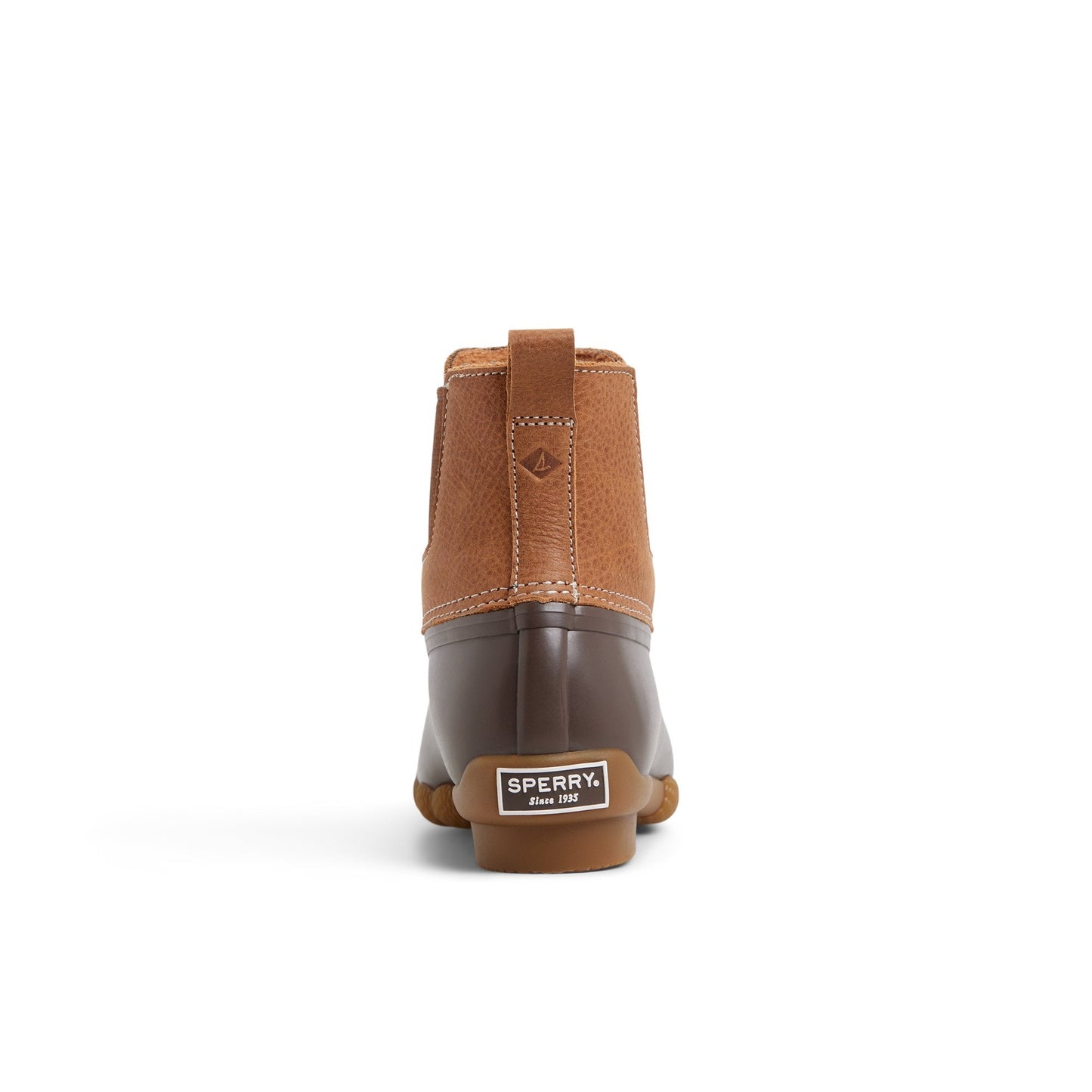 Saltwater™™ Duck Chelsea Boot Dark Brown | Sperry Online