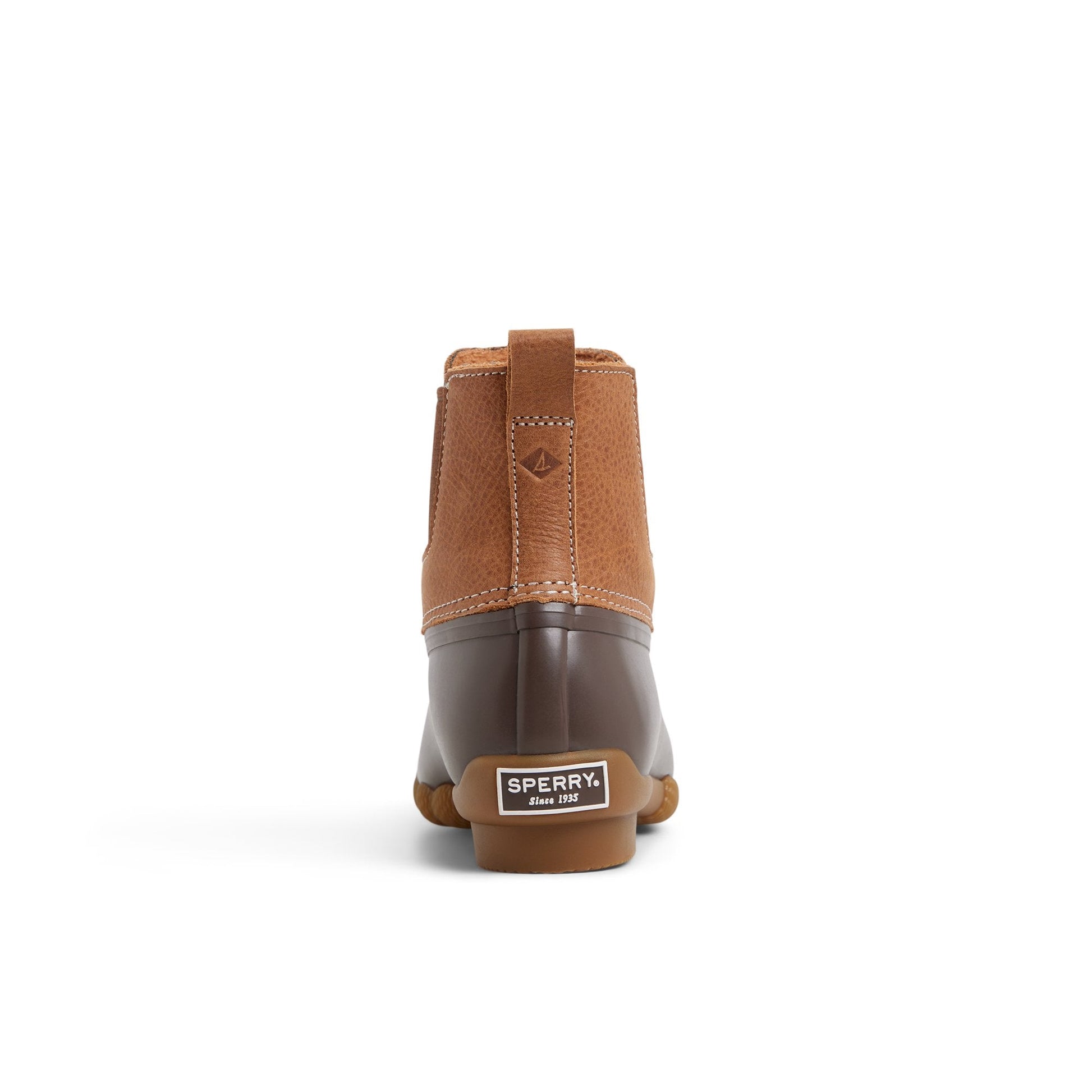 Saltwater™™ Duck Chelsea Boot Dark Brown | Sperry Online