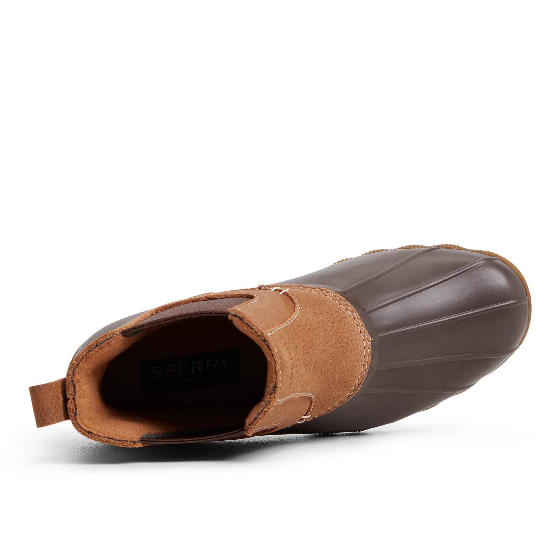 Saltwater™™ Duck Chelsea Boot Dark Brown | Sperry Online