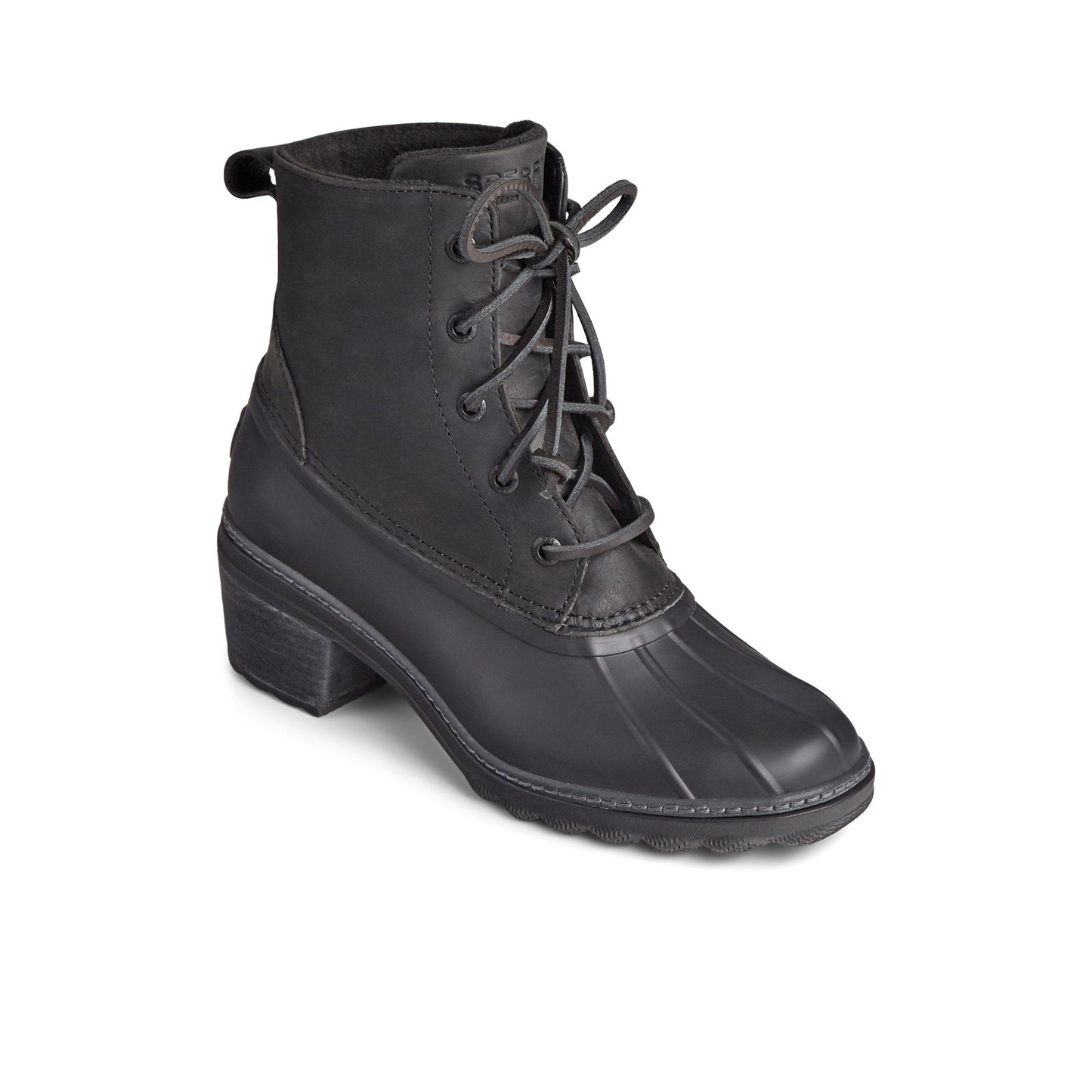 Saltwater Heel Leather Duck Boot | Sperry New
