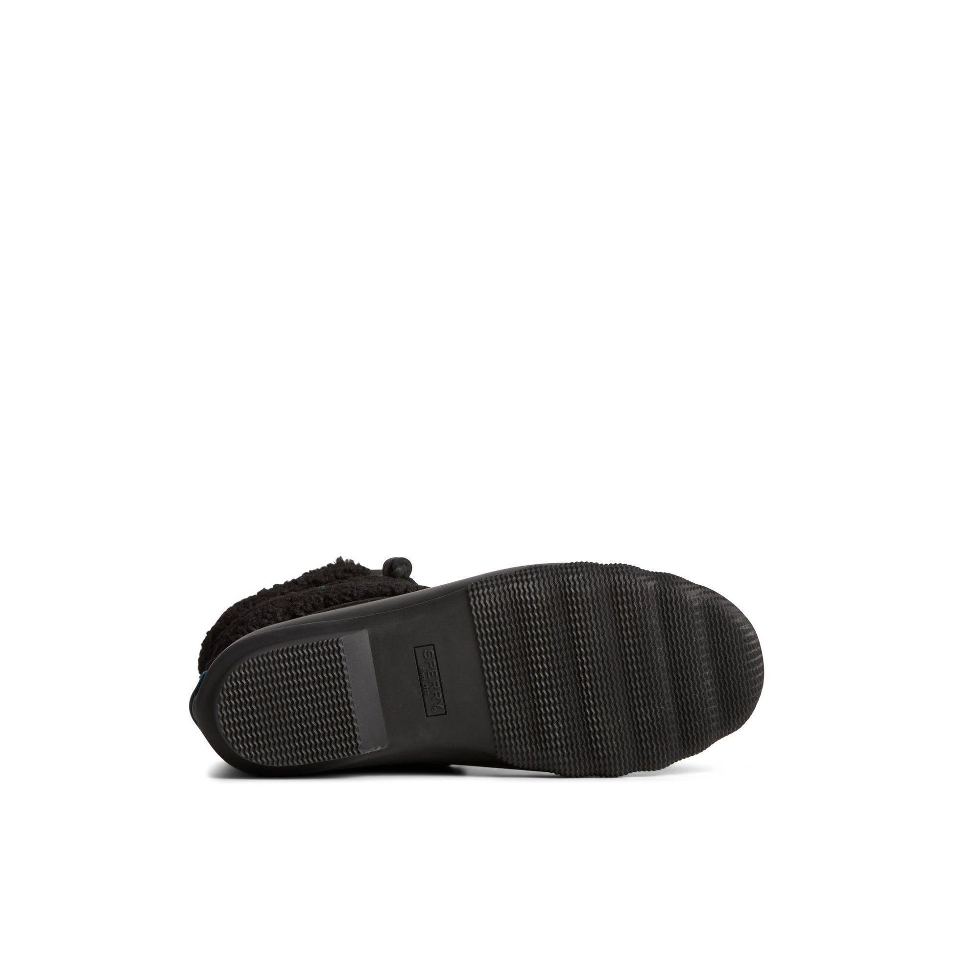 Saltwater™ Rainbow Sherpa Duck Boot Black | Sperry Online