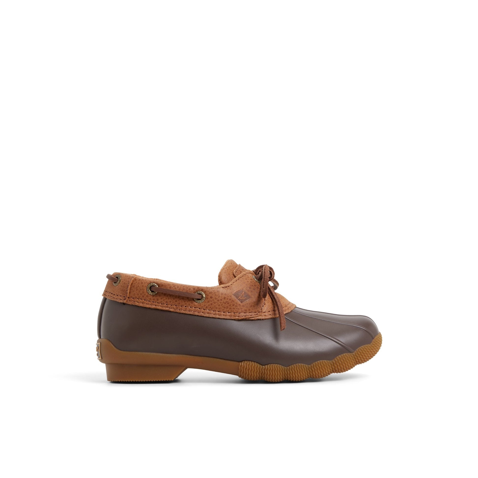 Saltwater™™ 1 Eye Duck Shoe Medium Brown | Sperry